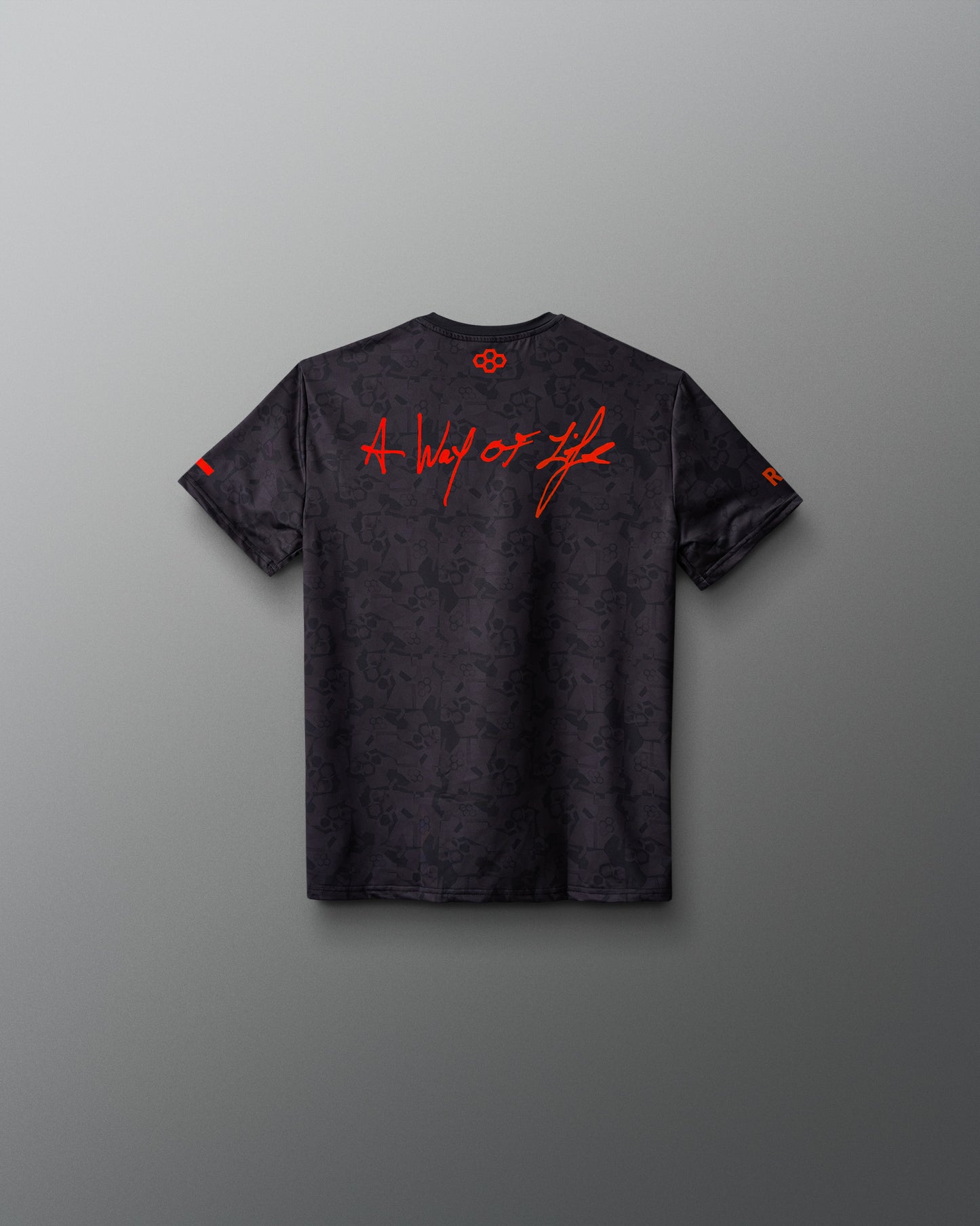 Wrestling Wordmark Black Camo Youth Sublimated T-Shirt