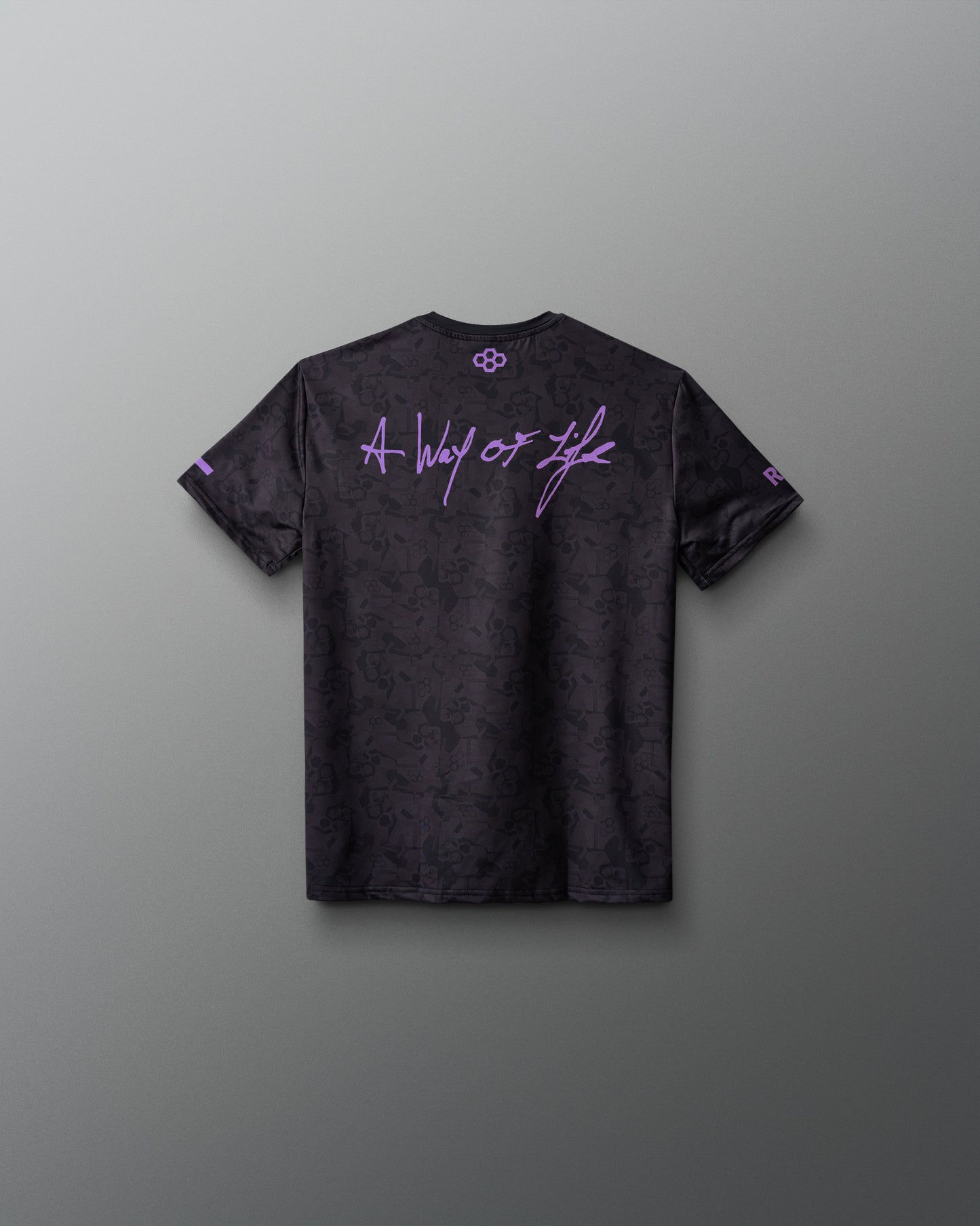 Wrestling Wordmark Black Camo Youth Sublimated T-Shirt