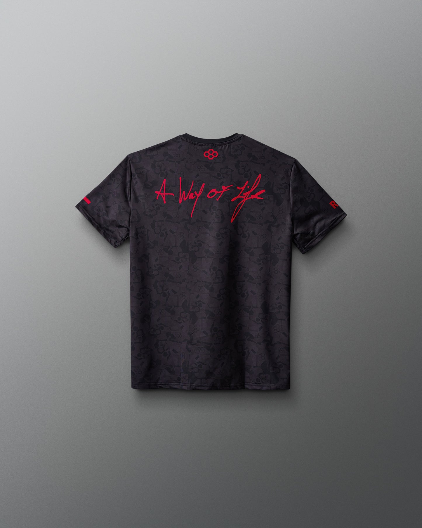 Wrestling Wordmark Black Camo Youth Sublimated T-Shirt