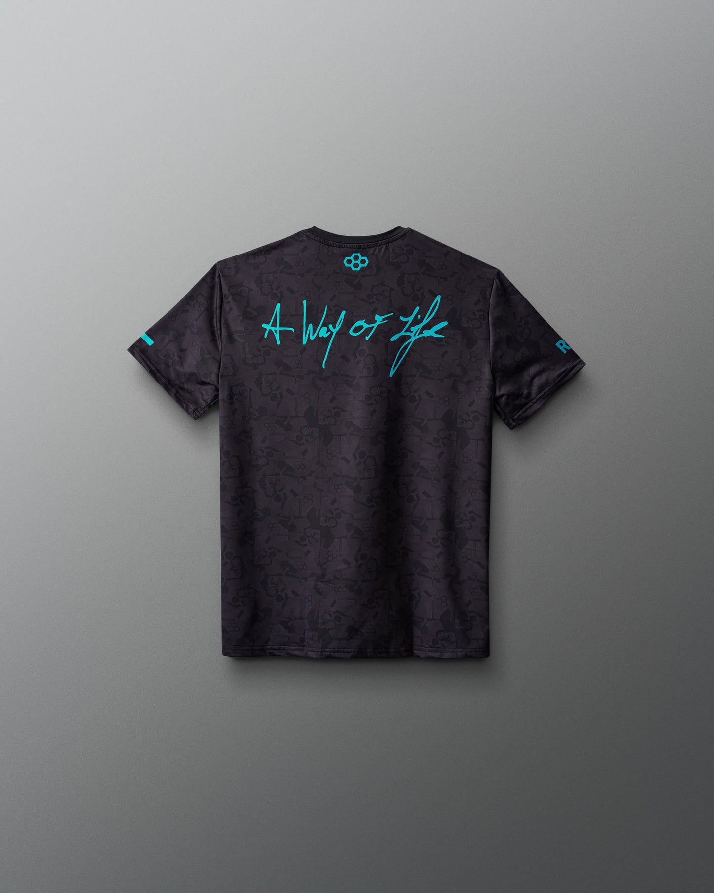 Wrestling Wordmark Black Camo Youth Sublimated T-Shirt