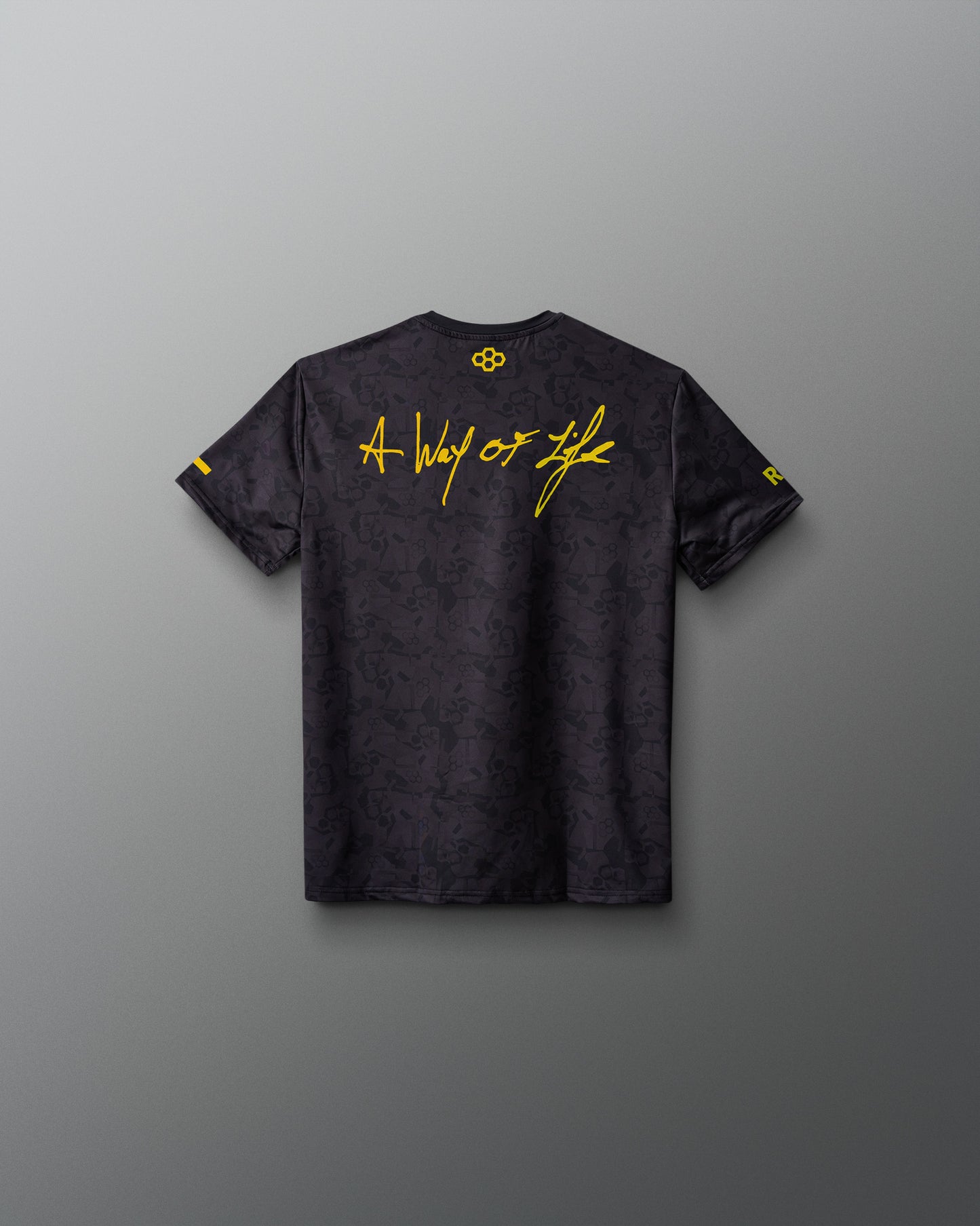 Wrestling Wordmark Black Camo Youth Sublimated T-Shirt