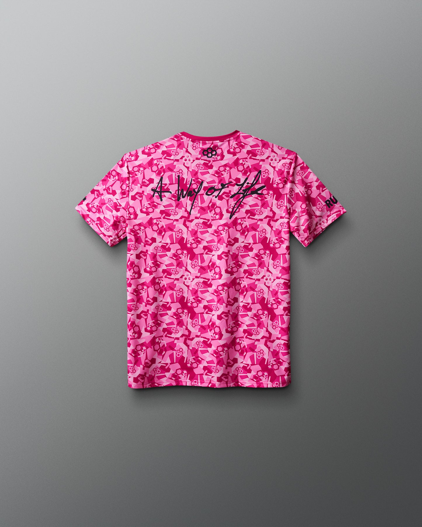 Wrestling Wordmark Camo Youth Sublimated T-Shirt
