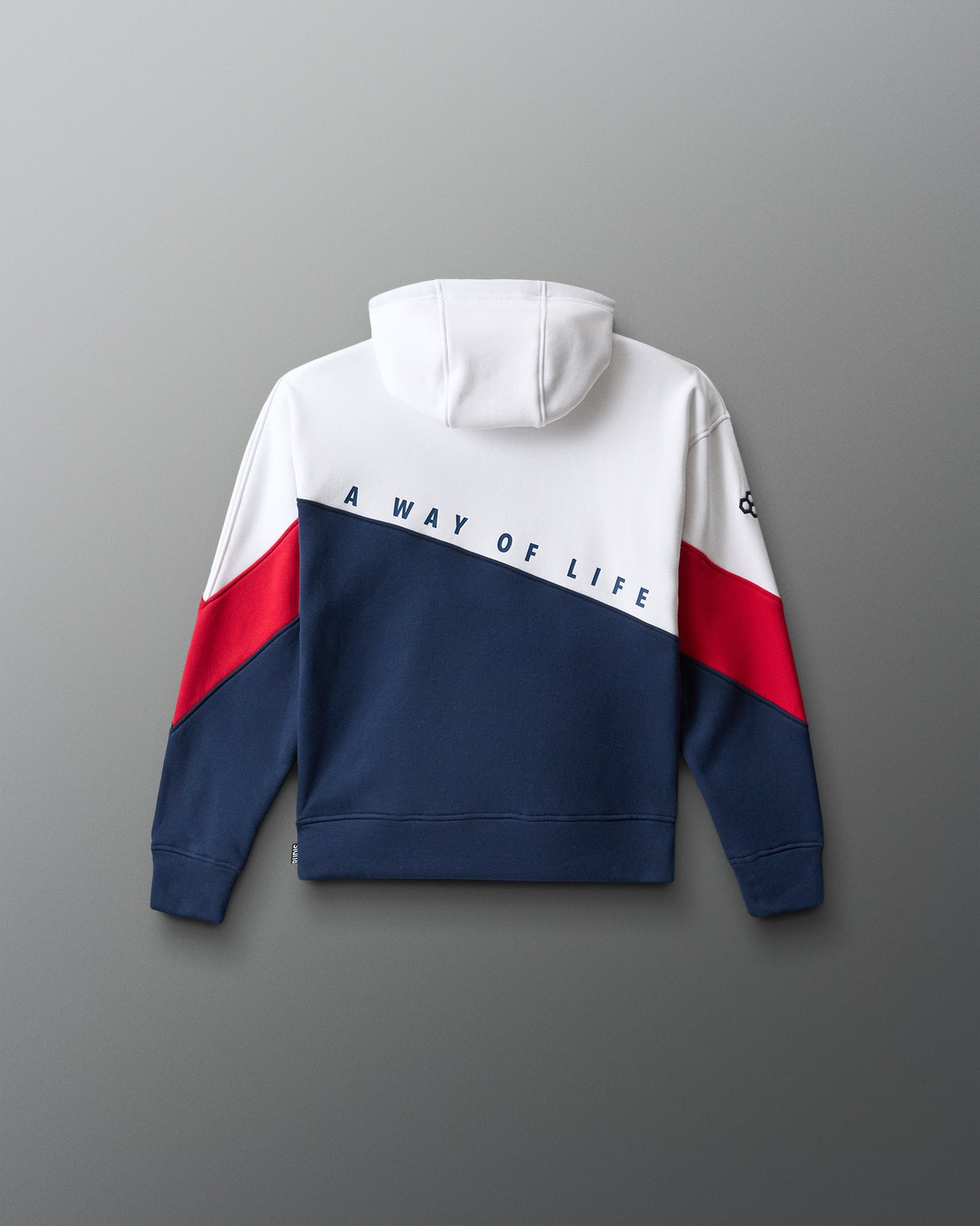 RUDIS Colorblock Youth Hoodie - Navy/White/Red