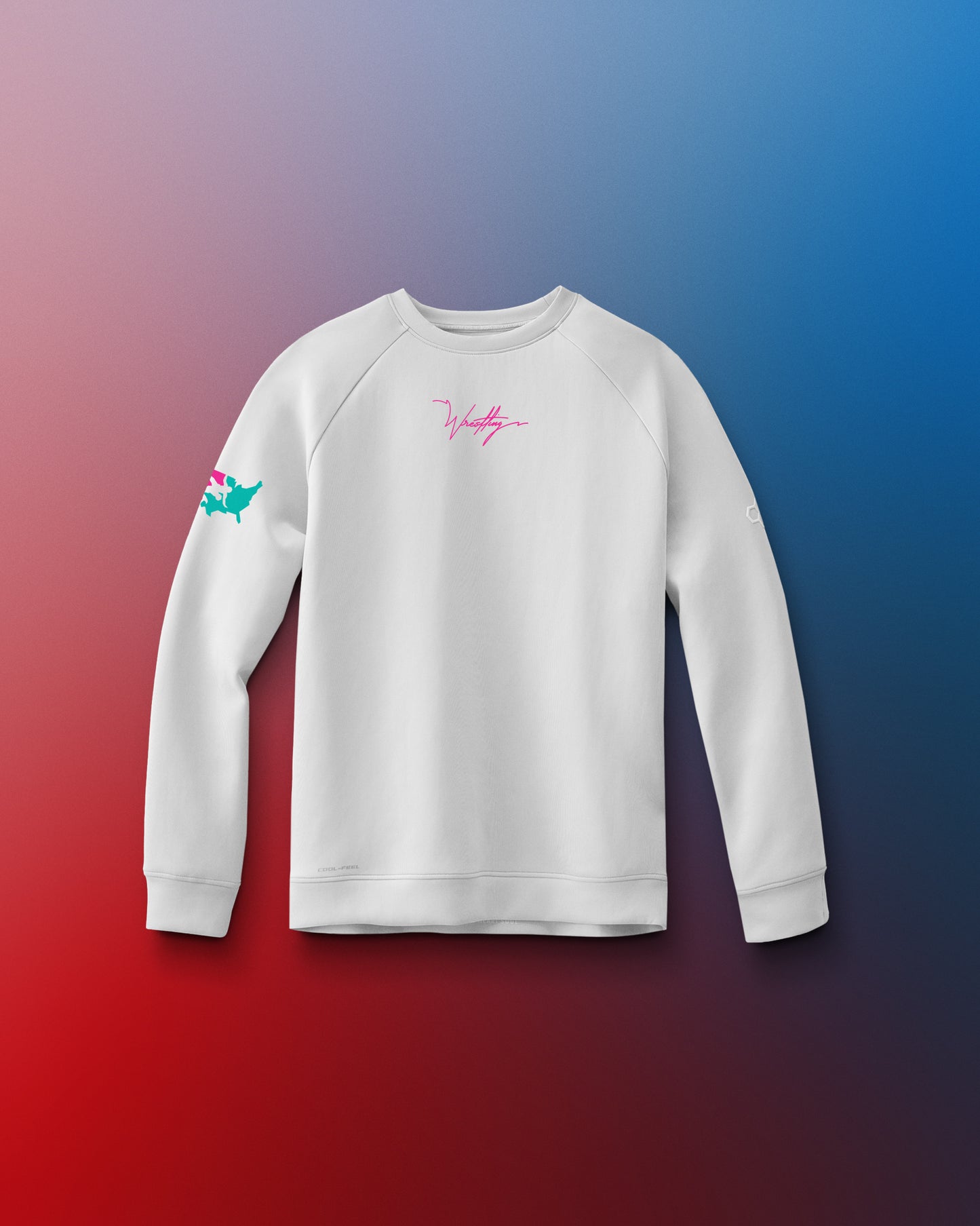 USAW Wrestling COOL-FEEL Youth Crewneck