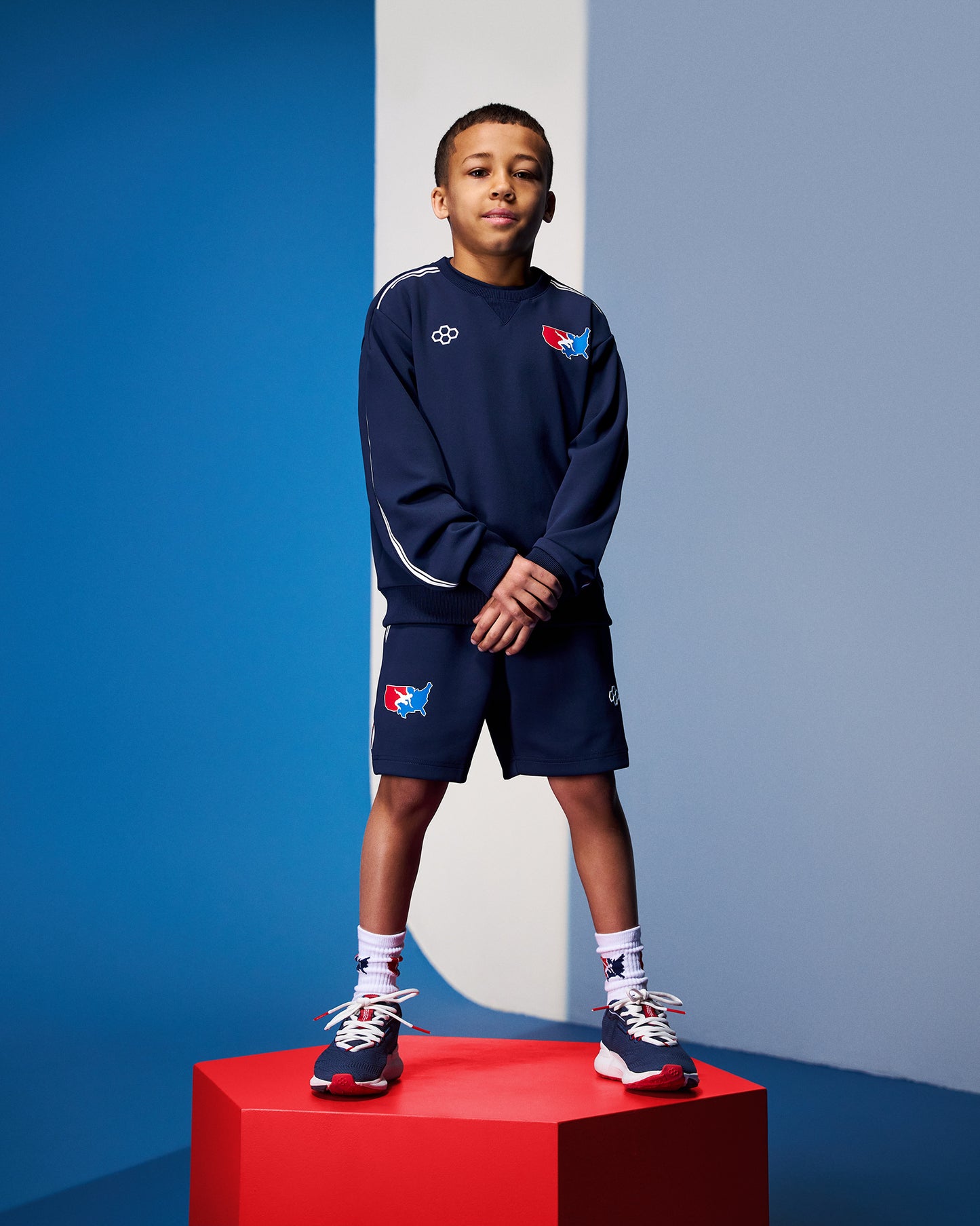 USA Wrestling Chronicle Youth Elite Crewneck
