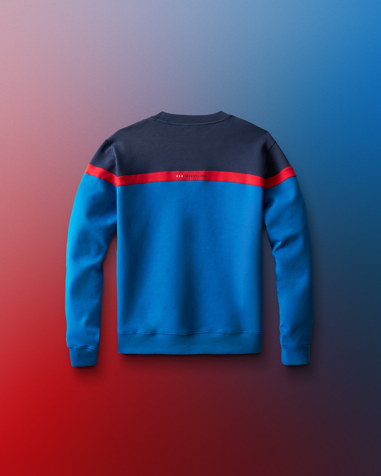 USA Wrestling Youth Colorblock Crewneck