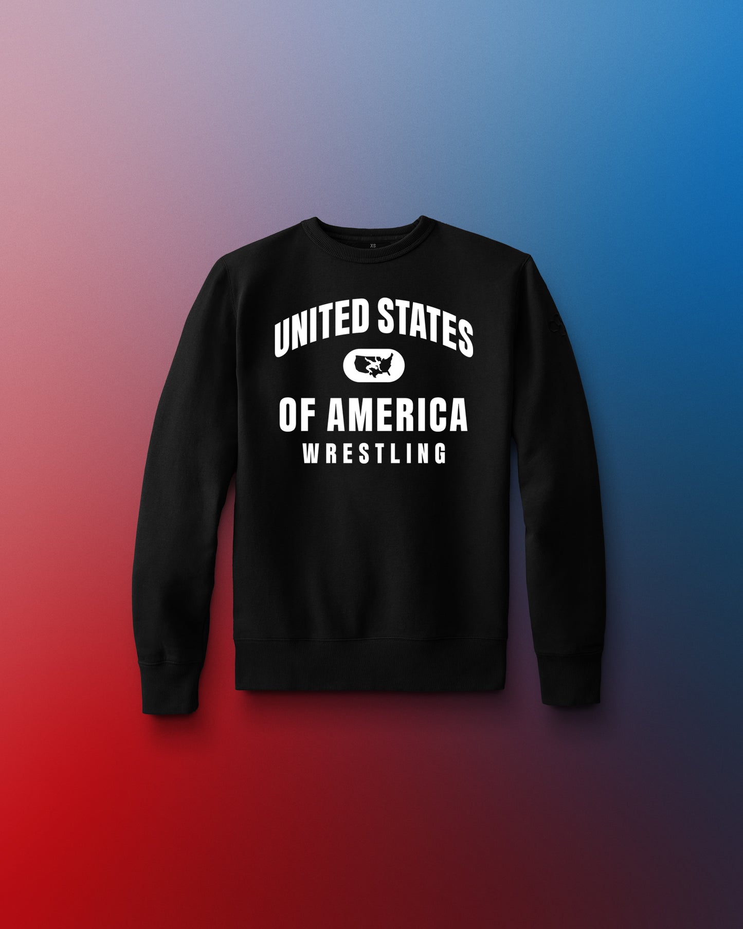 United States of America Wrestling Youth Comfort Fleece Crewneck