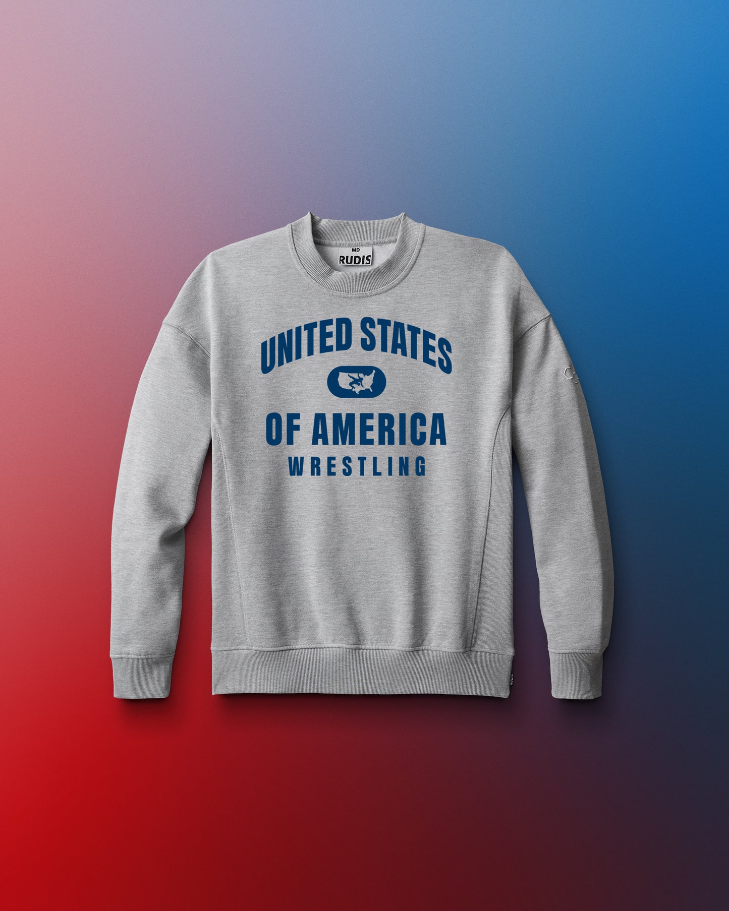 United States of America Wrestling Youth Titan Heavyweight Crewneck