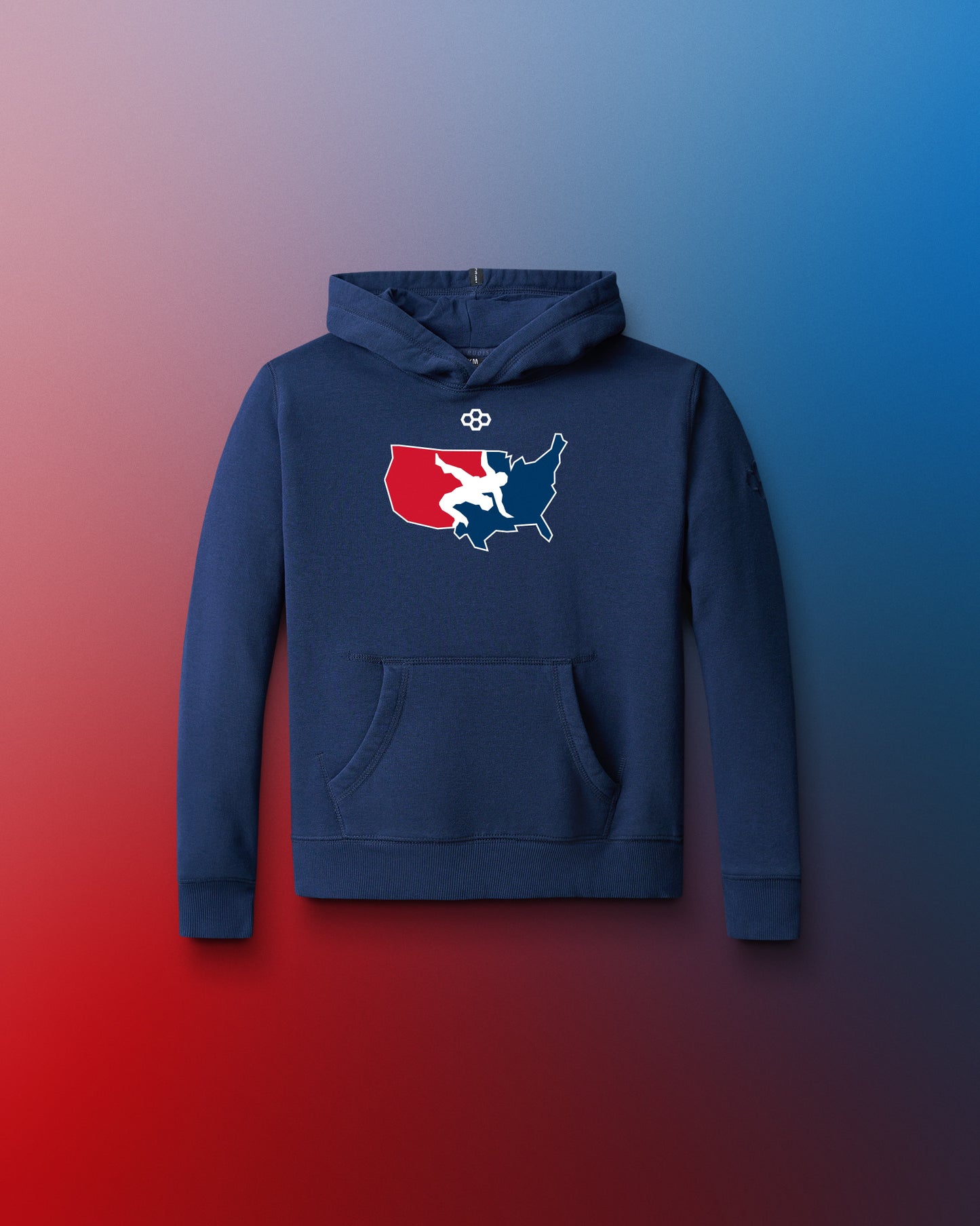 USAW Logo Comfort Fleece Youth Hoodie