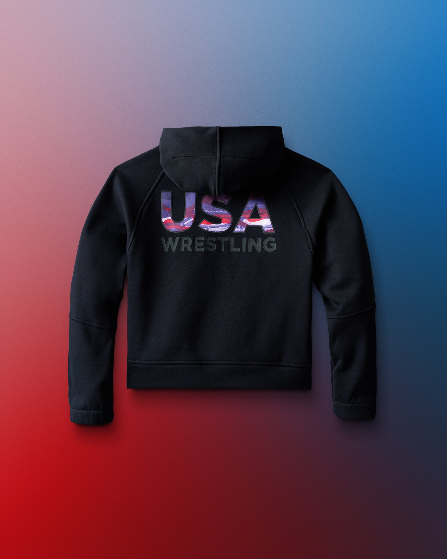 USA Wrestling Boxy Tech Fleece Girl's Hoodie