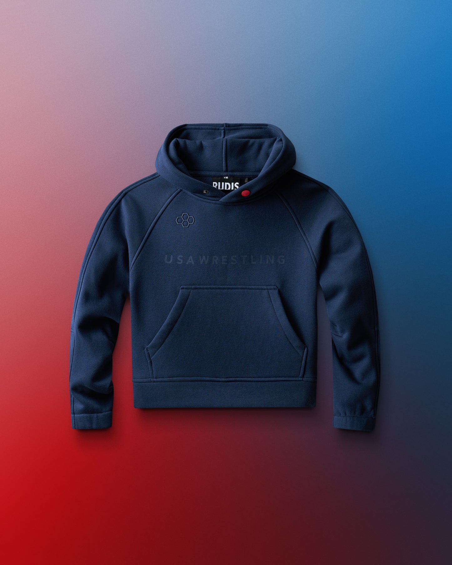 USA Wrestling Boxy Tech Fleece Girl's Hoodie