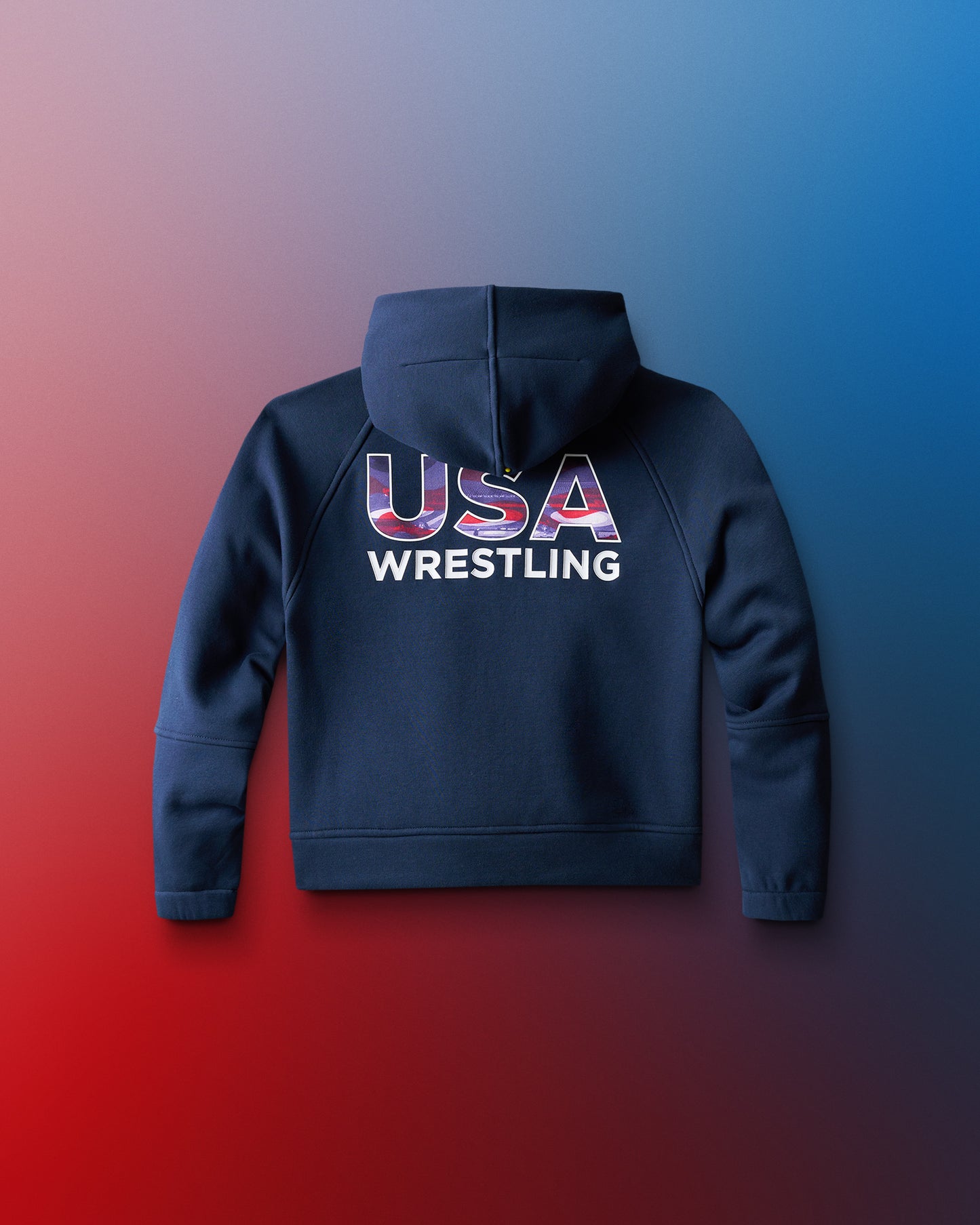 USA Wrestling Boxy Tech Fleece Girl's Hoodie