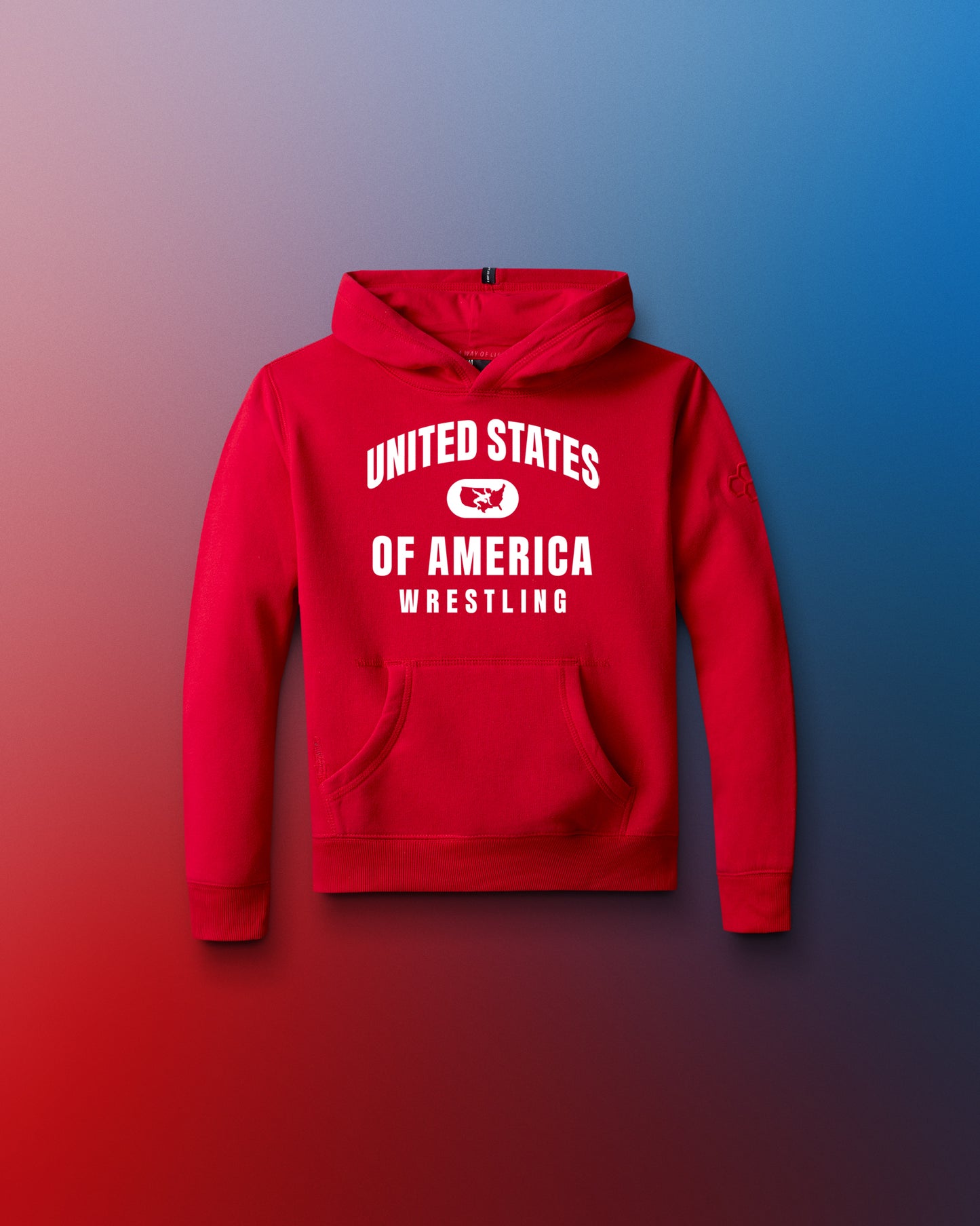 United States of America Wrestling Youth Comfort Fleece Hoodie