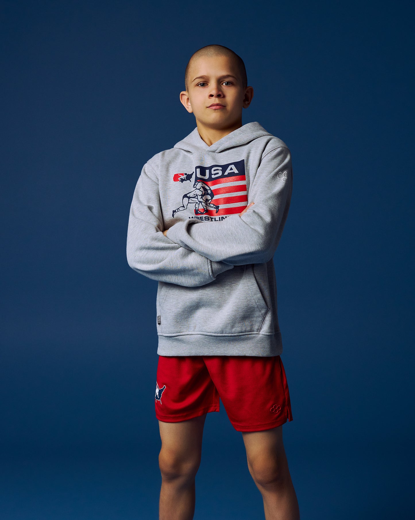 Classic USA Wrestling Titan Heavyweight Youth Hoodie