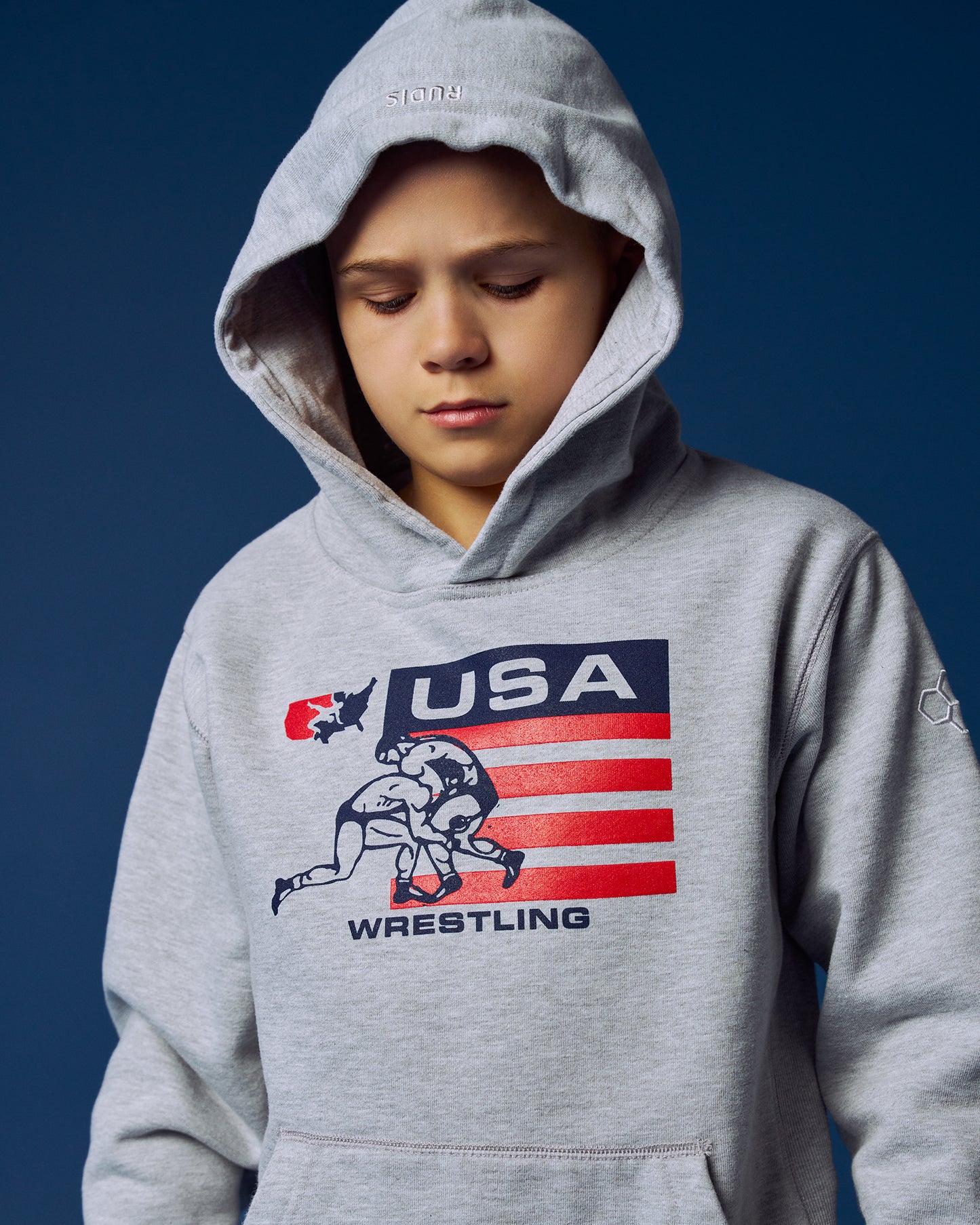 Classic USA Wrestling Titan Heavyweight Youth Hoodie