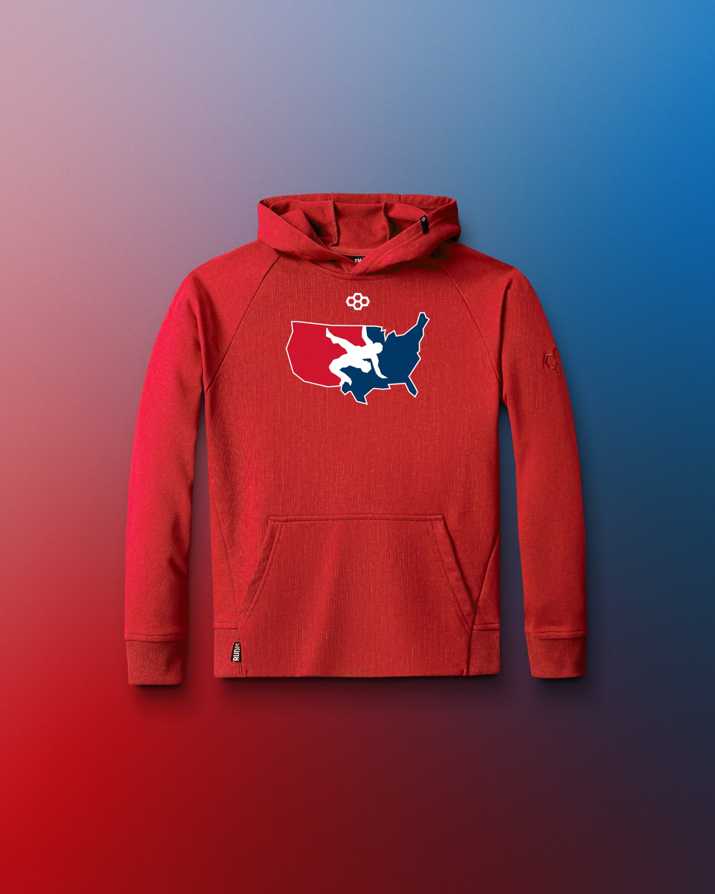 USAW Logo Elite Terry Youth Hoodie