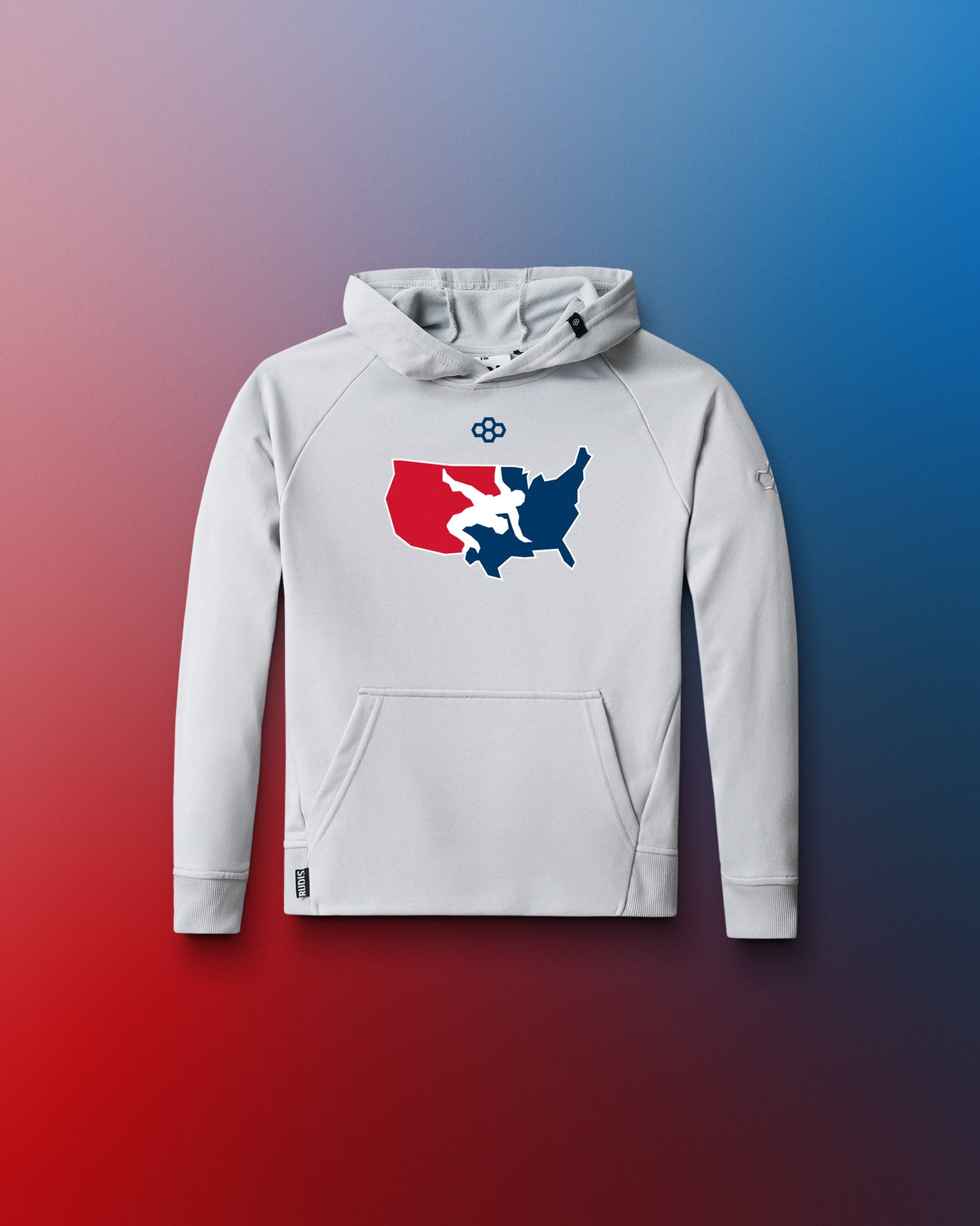 USAW Logo Elite Terry Youth Hoodie