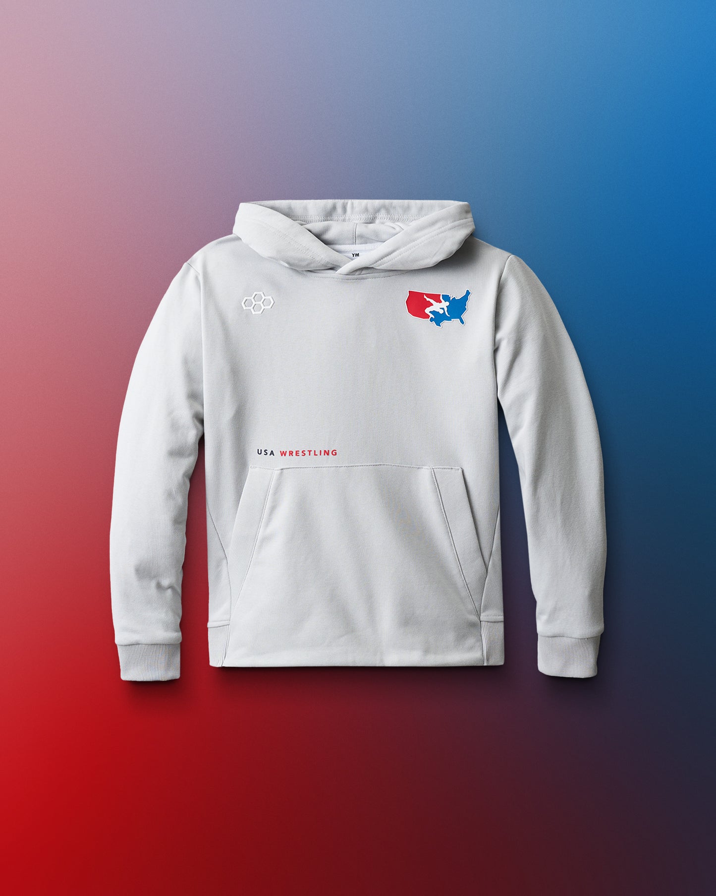 USA Wrestling Luxe Terry Youth Hoodie