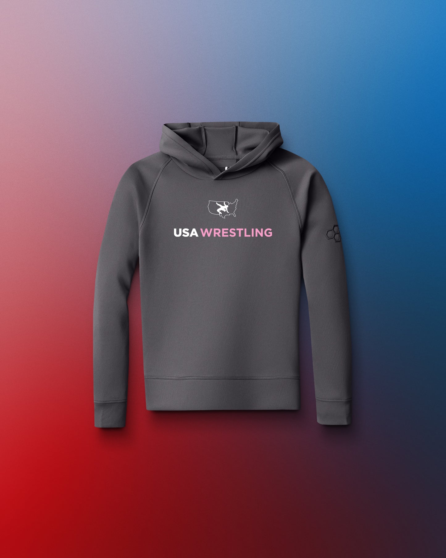 USA Wrestling Logo COOL-FEEL Youth Hoodie