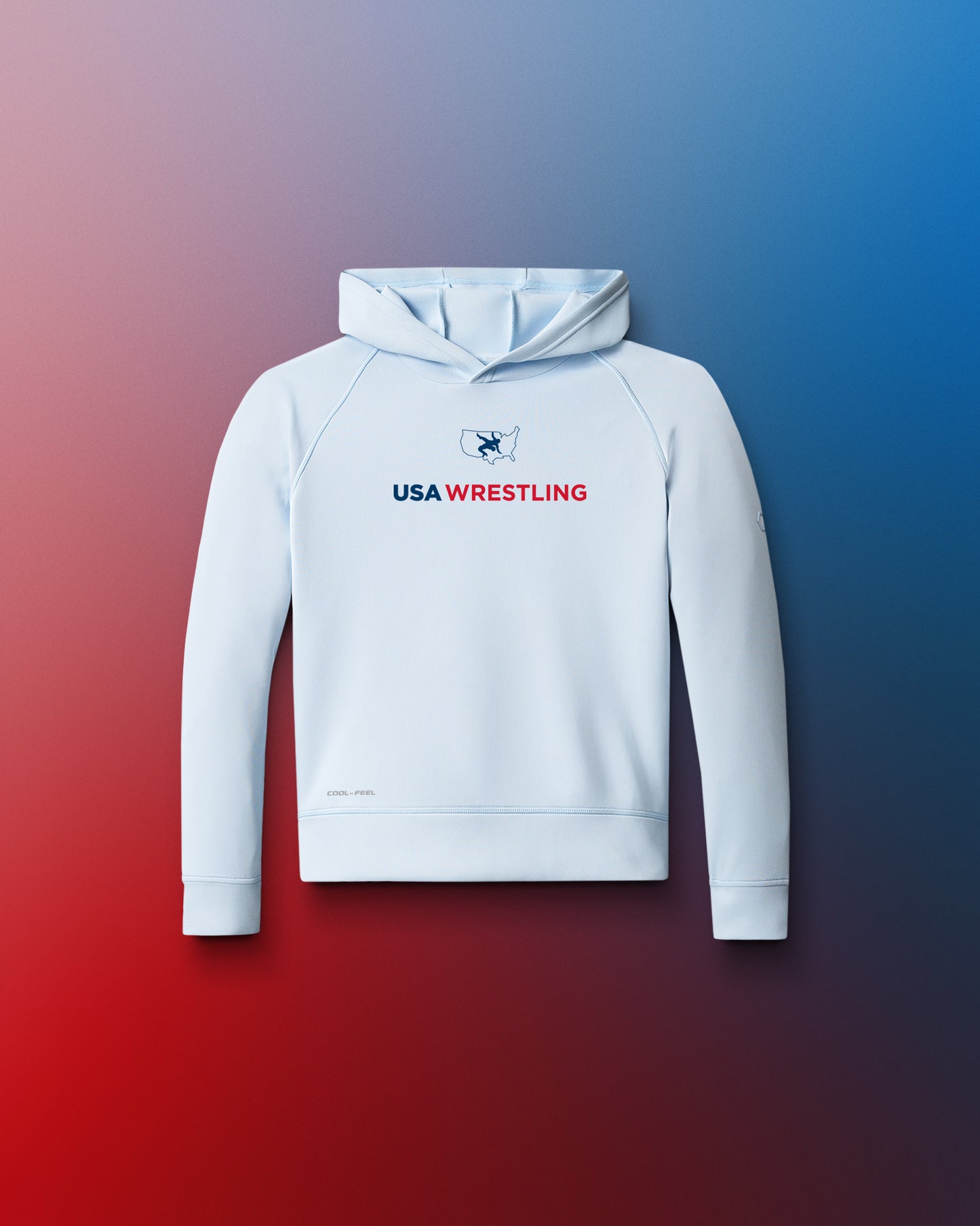 USA Wrestling Logo COOL-FEEL Youth Hoodie