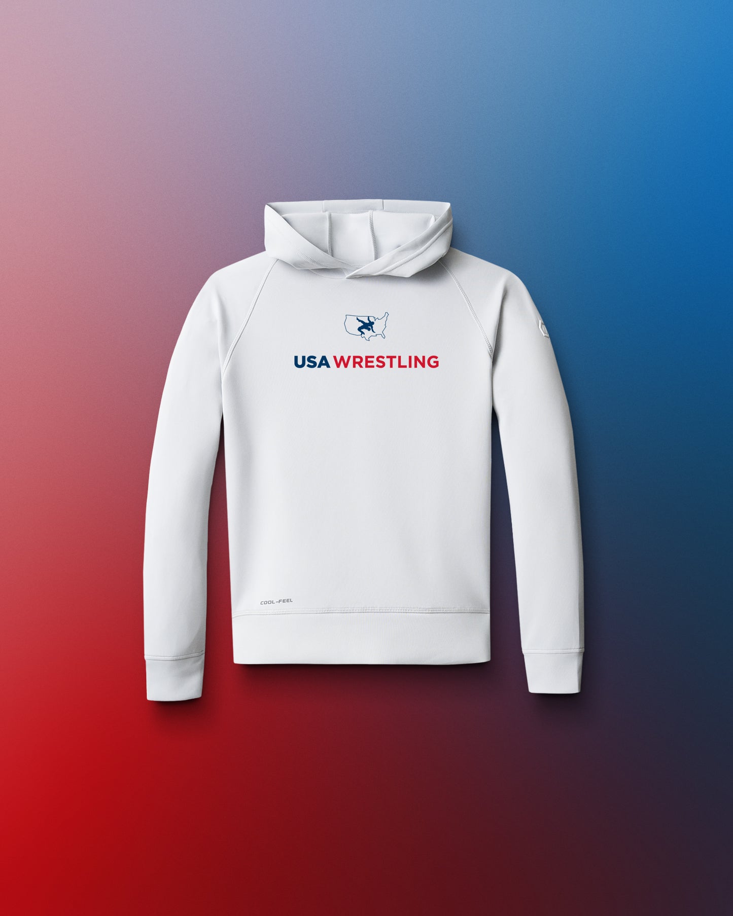 USA Wrestling Logo COOL-FEEL Youth Hoodie