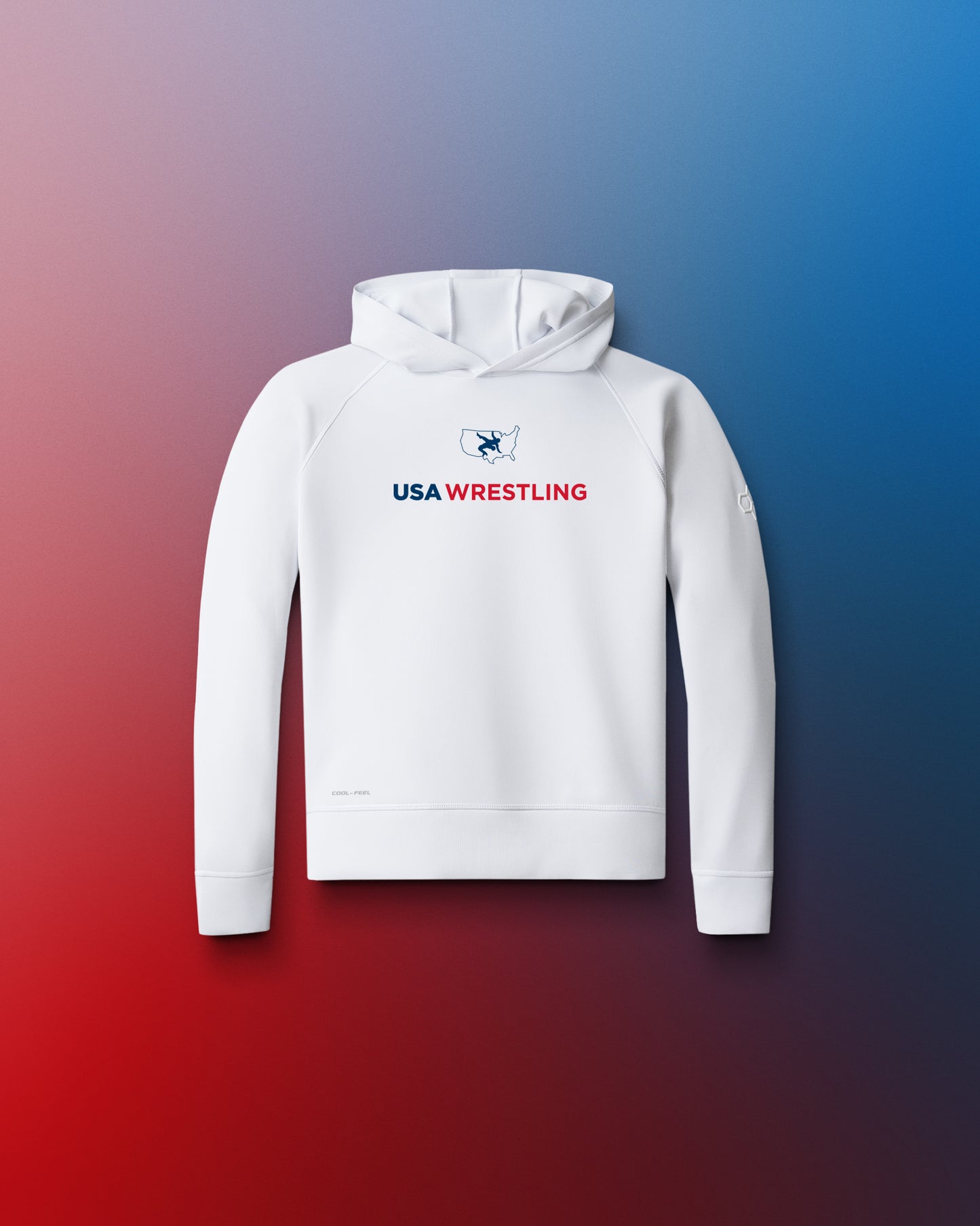 USA Wrestling Logo COOL-FEEL Youth Hoodie