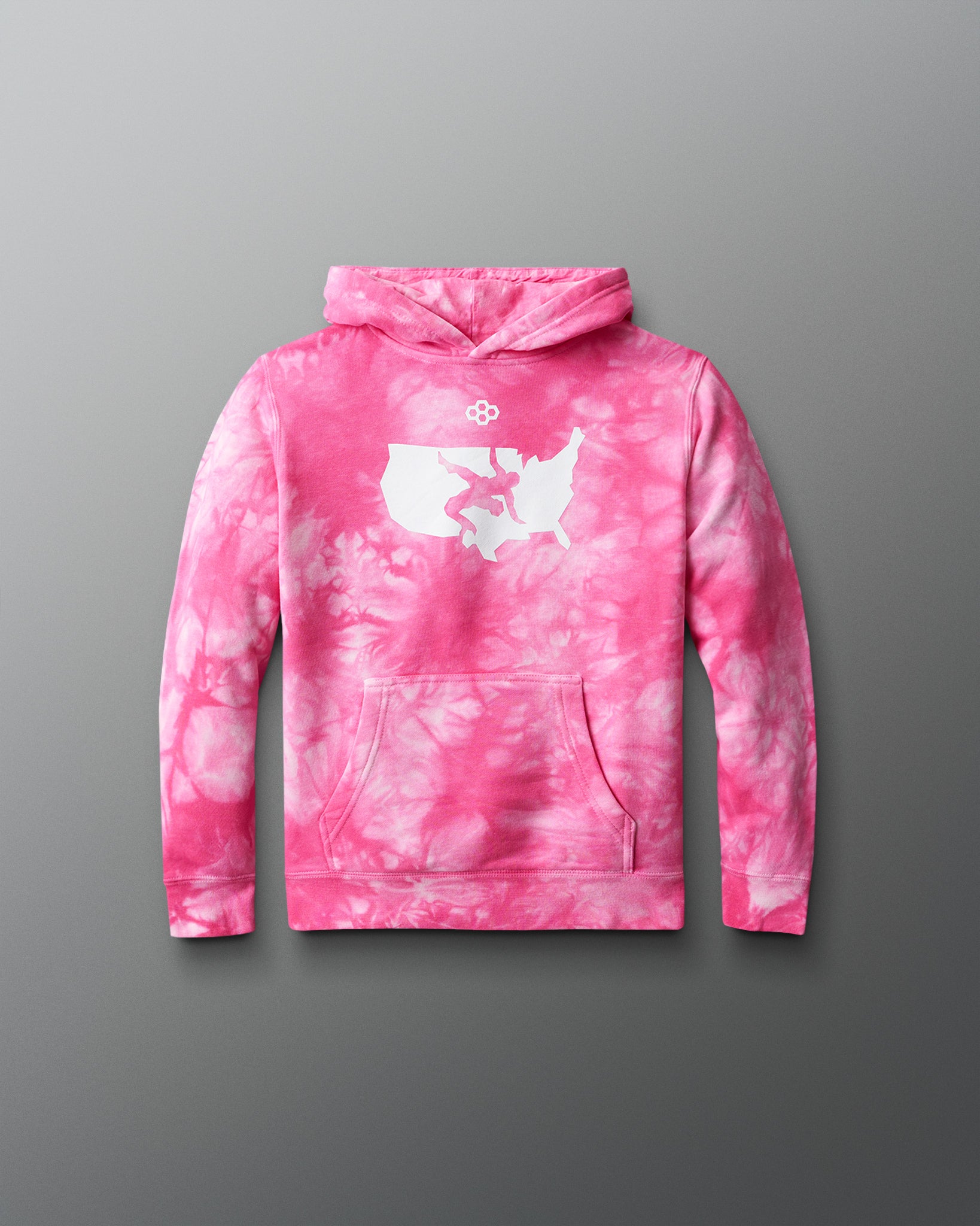 トップス BAL 24AW LOGO TYE DYE HOODIE USA Wrestling Logo Youth Tie-Dye Hoodie | RUDIS