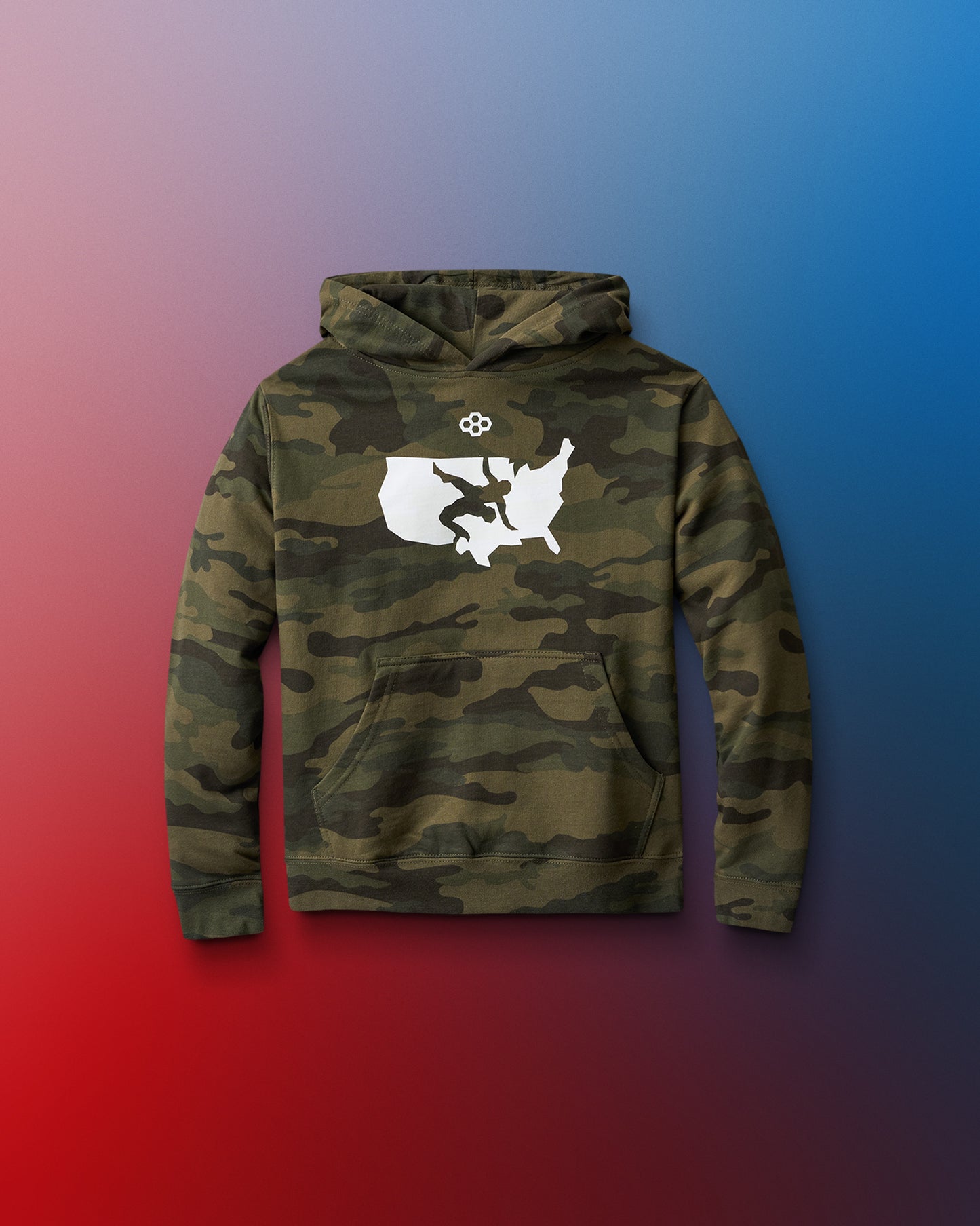USA Wrestling Logo Youth Tradition Hoodie