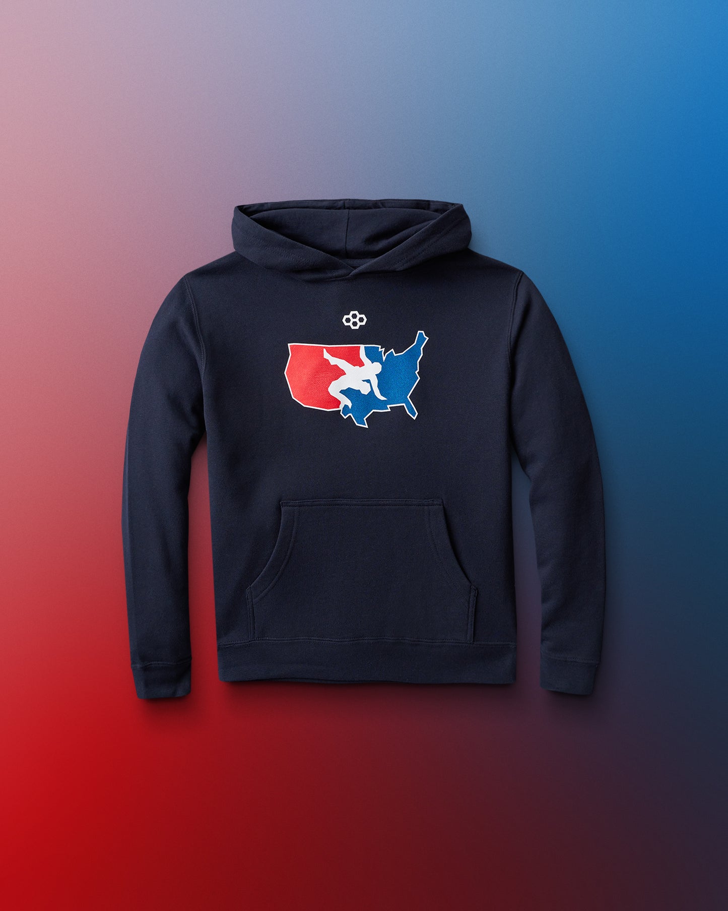 USA Wrestling Logo Youth Tradition Hoodie