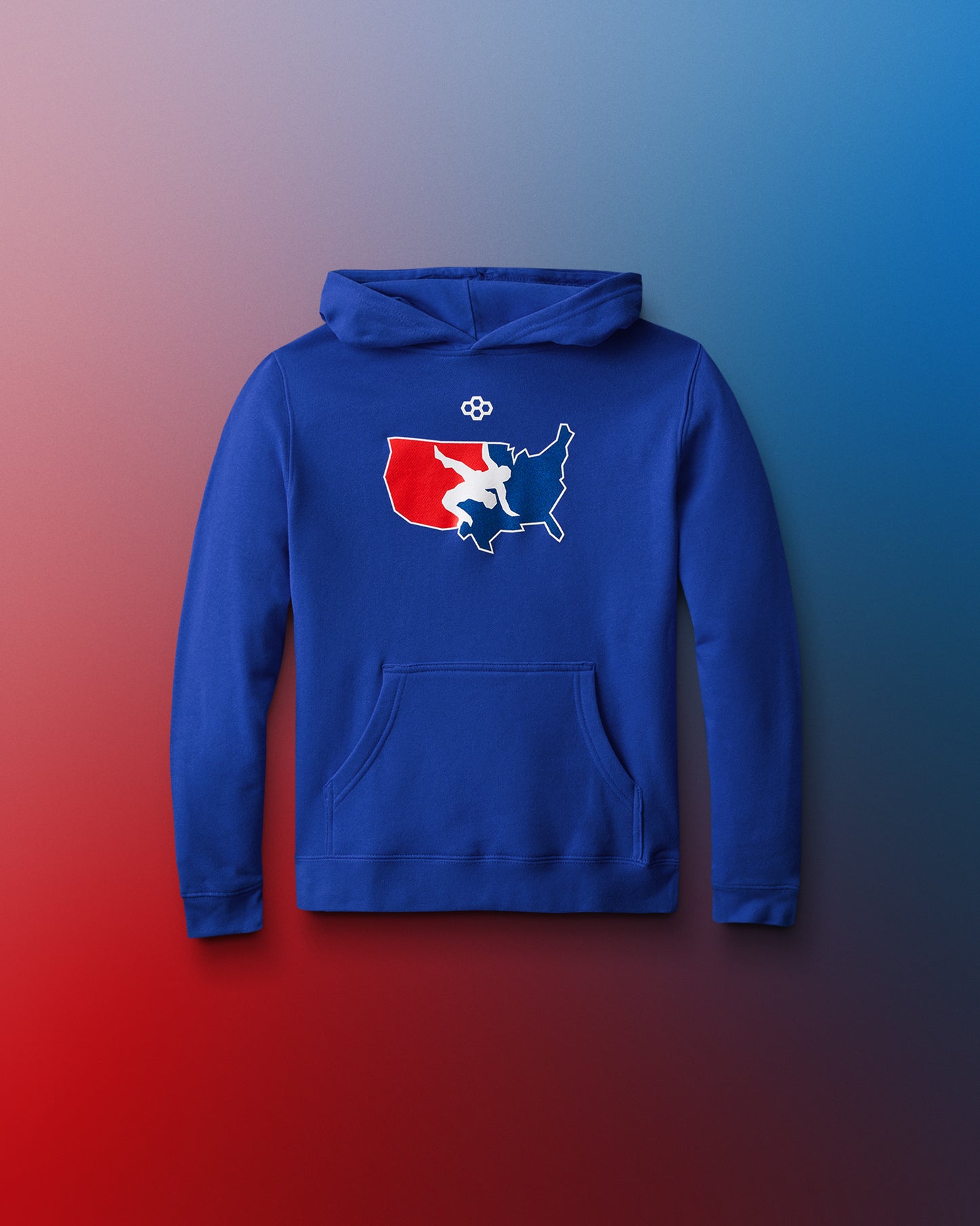 USA Wrestling Logo Youth Tradition Hoodie