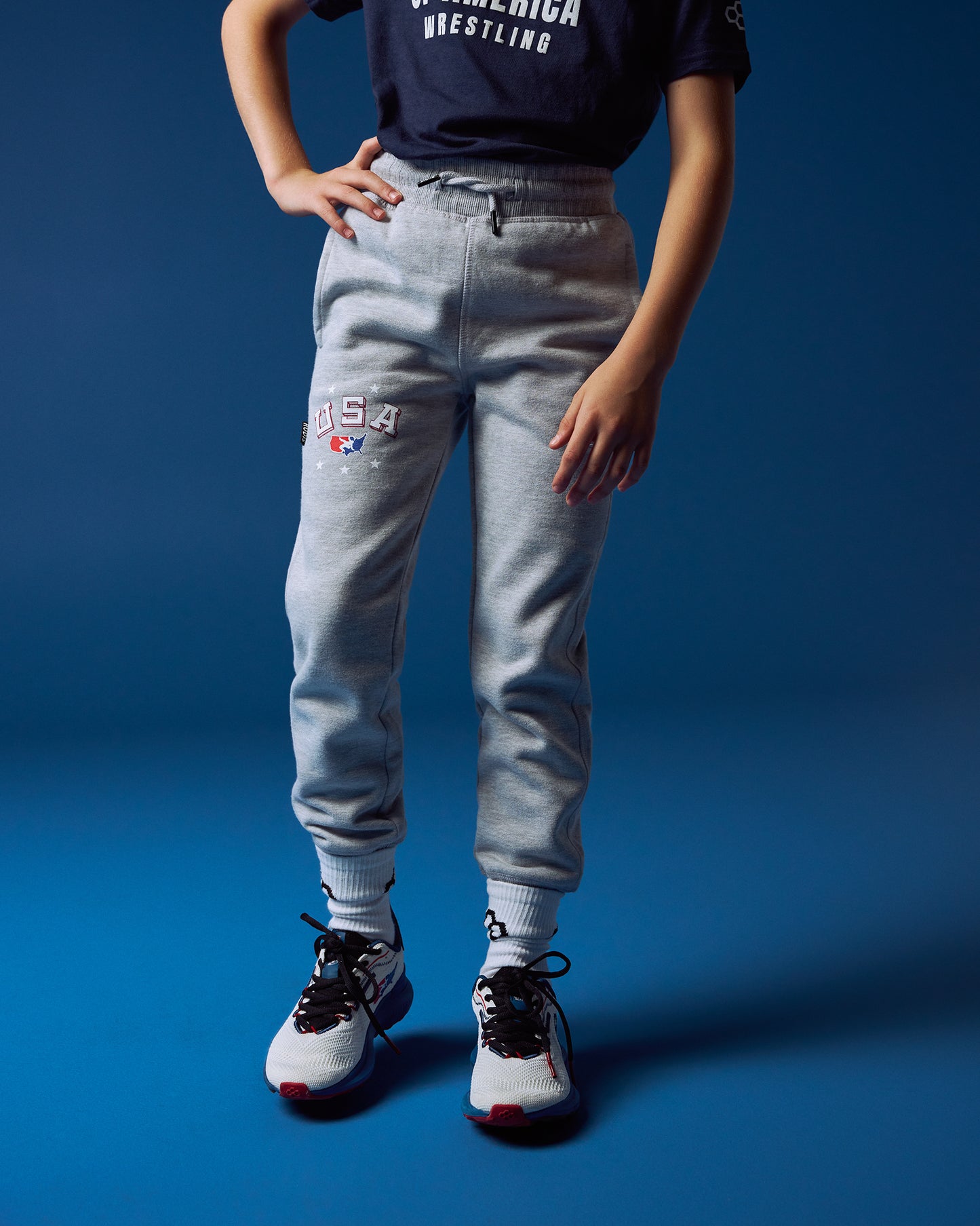 USA Wrestling Retro Titan Heavyweight Youth Jogger