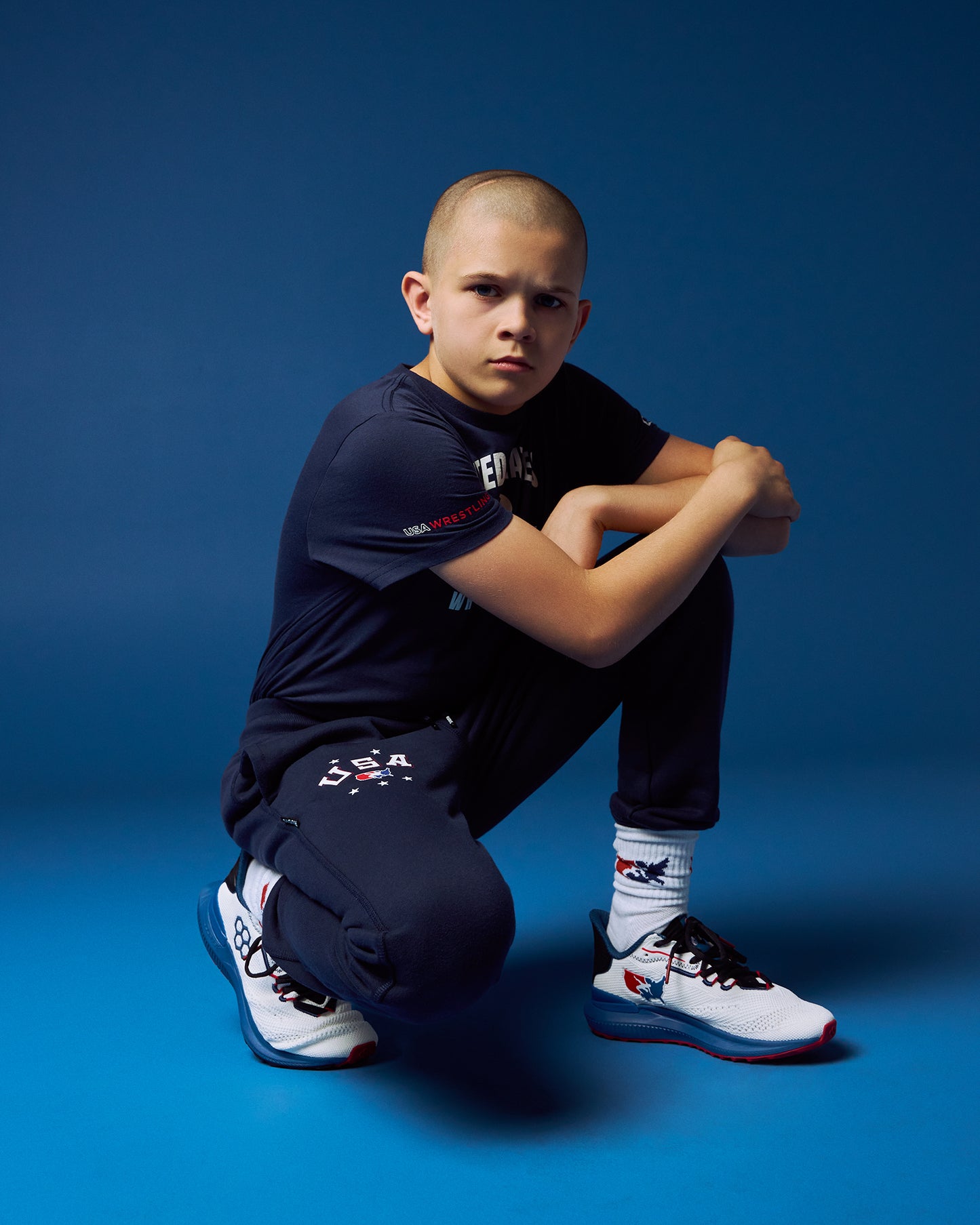 USA Wrestling Retro Titan Heavyweight Youth Jogger