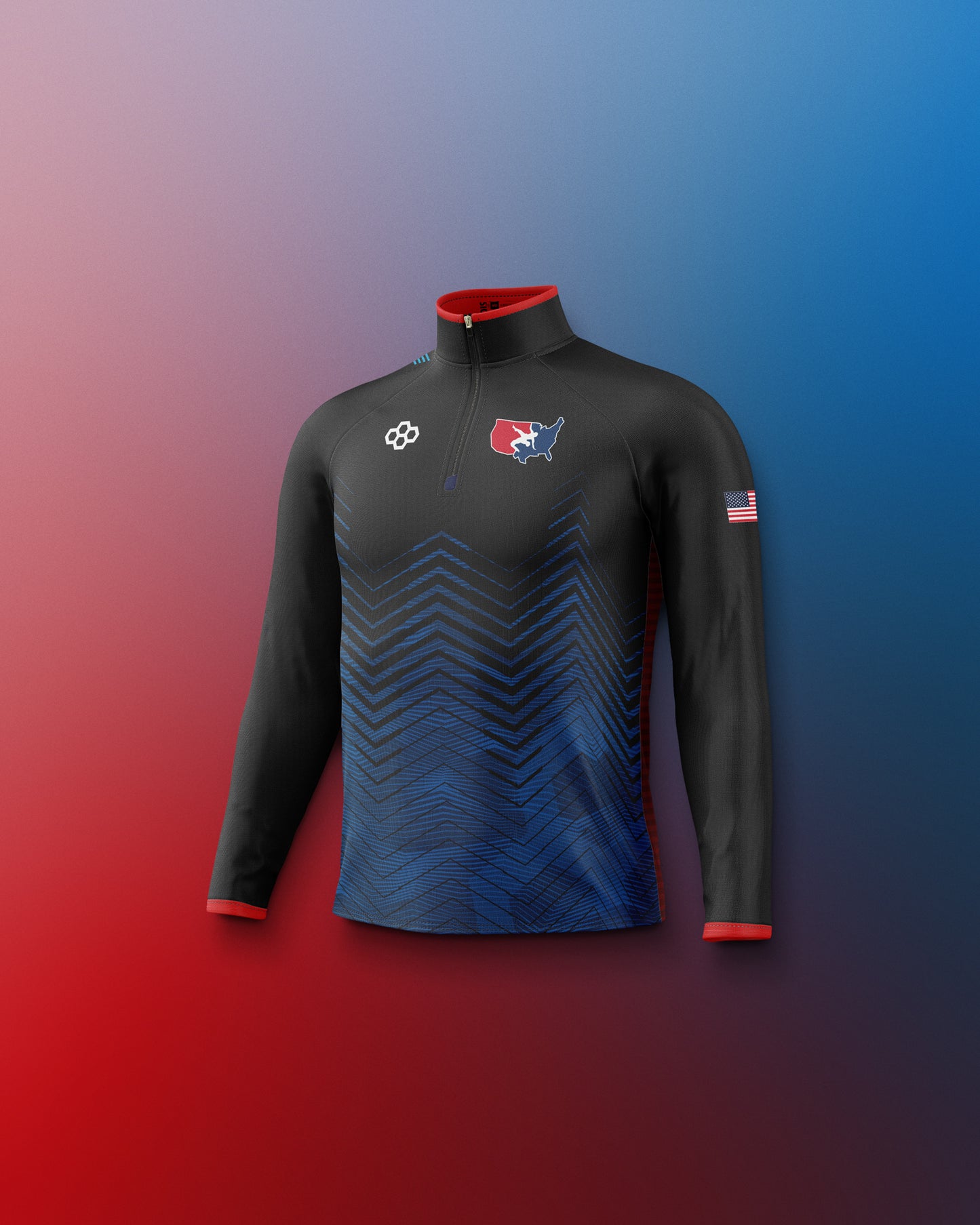 USAW Youth Sublimated 1/4 Zip