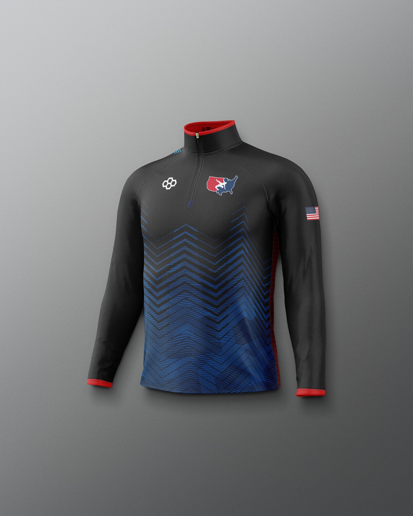 USAW Youth Sublimé 1/4 Zip