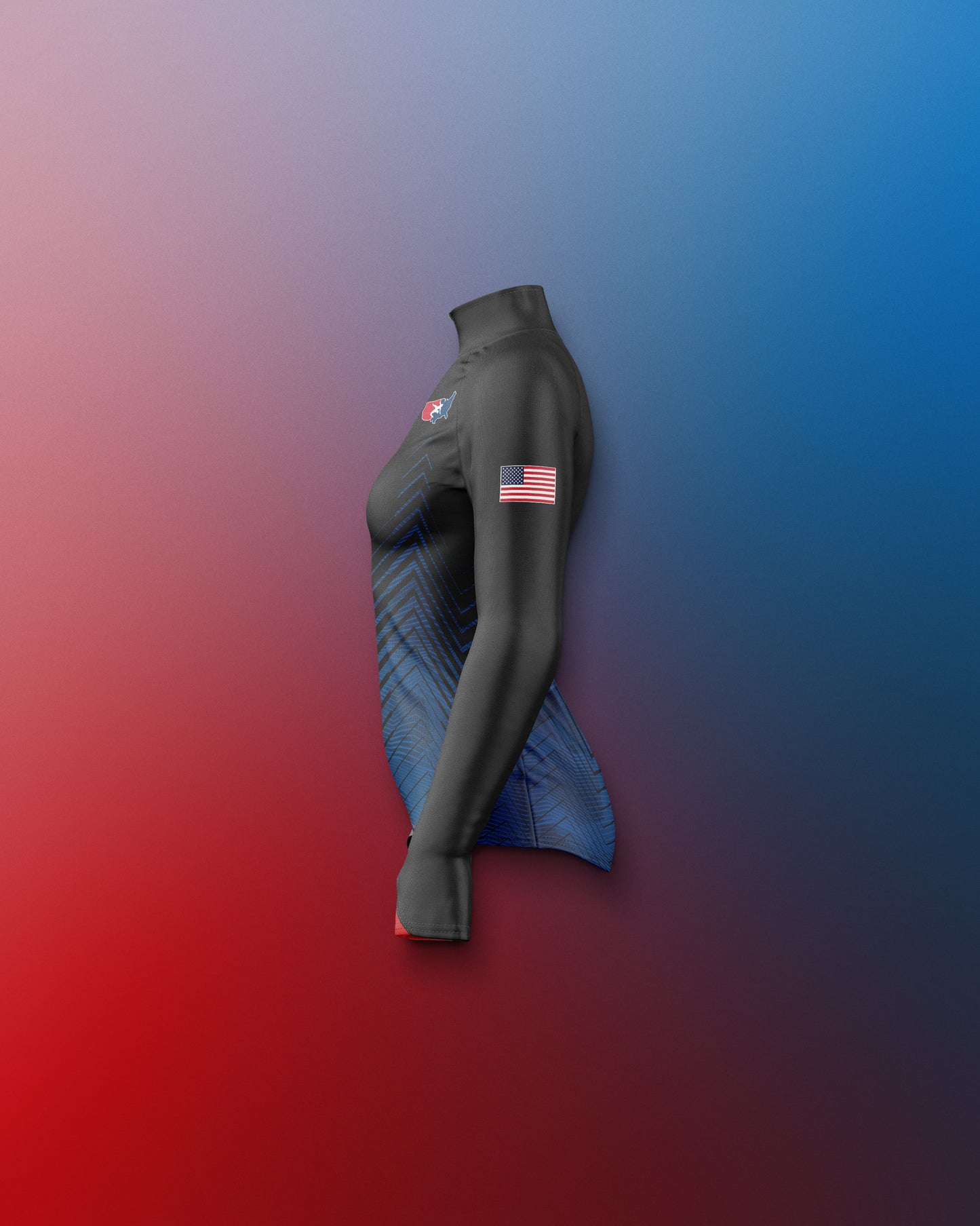 USAW Girl's Sublimated 1/4 Zip