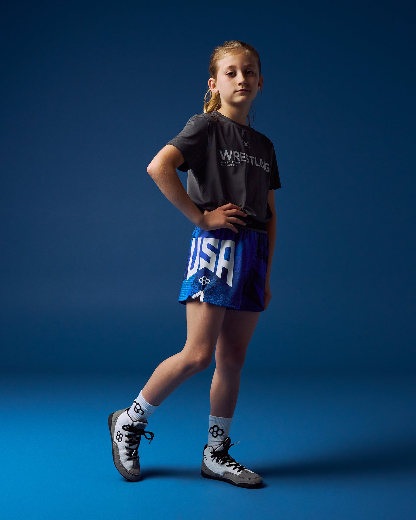 USAW Grit Icon Girl's Sublimated Shorts