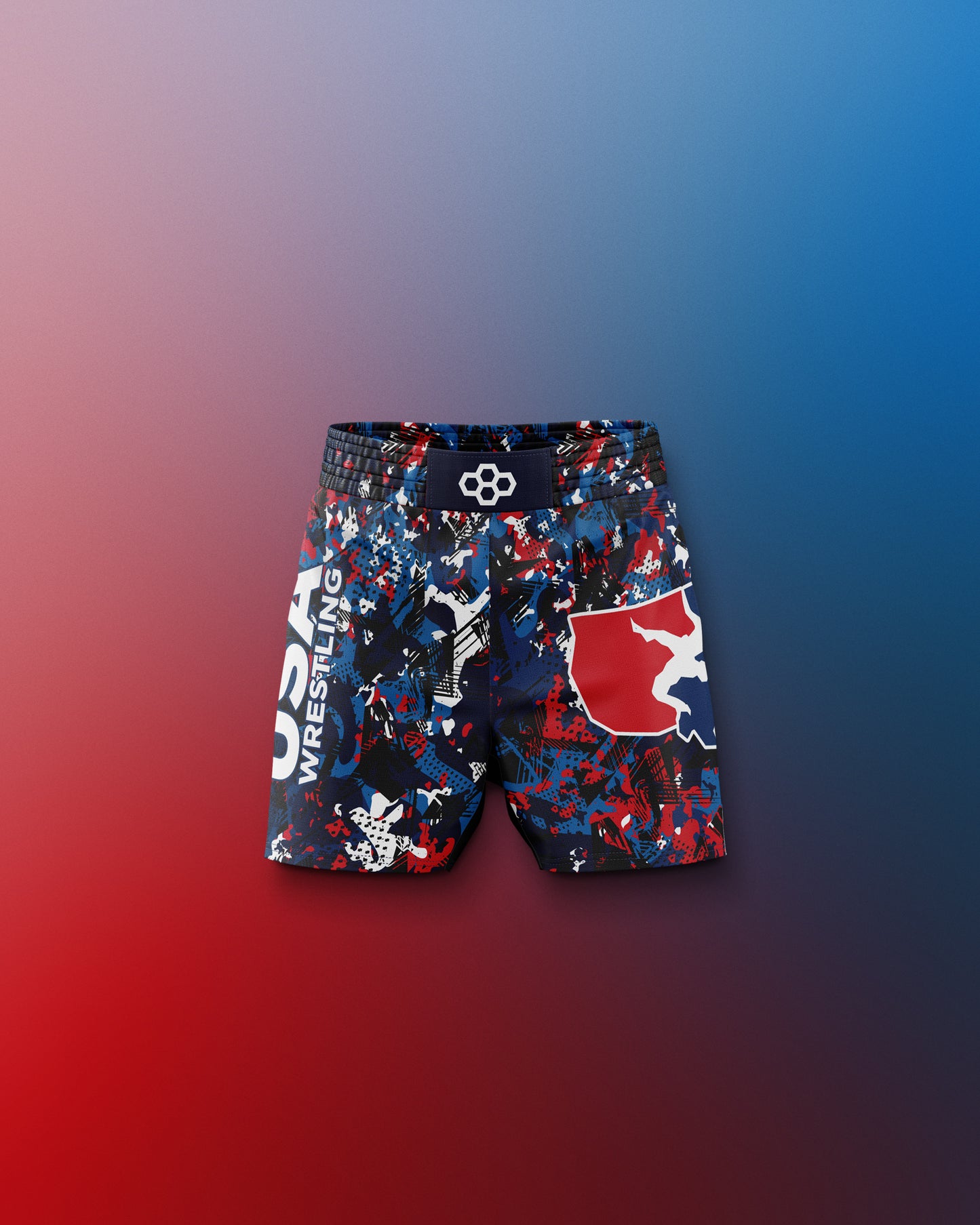 USAW Scatter Icon Youth Sublimated Shorts