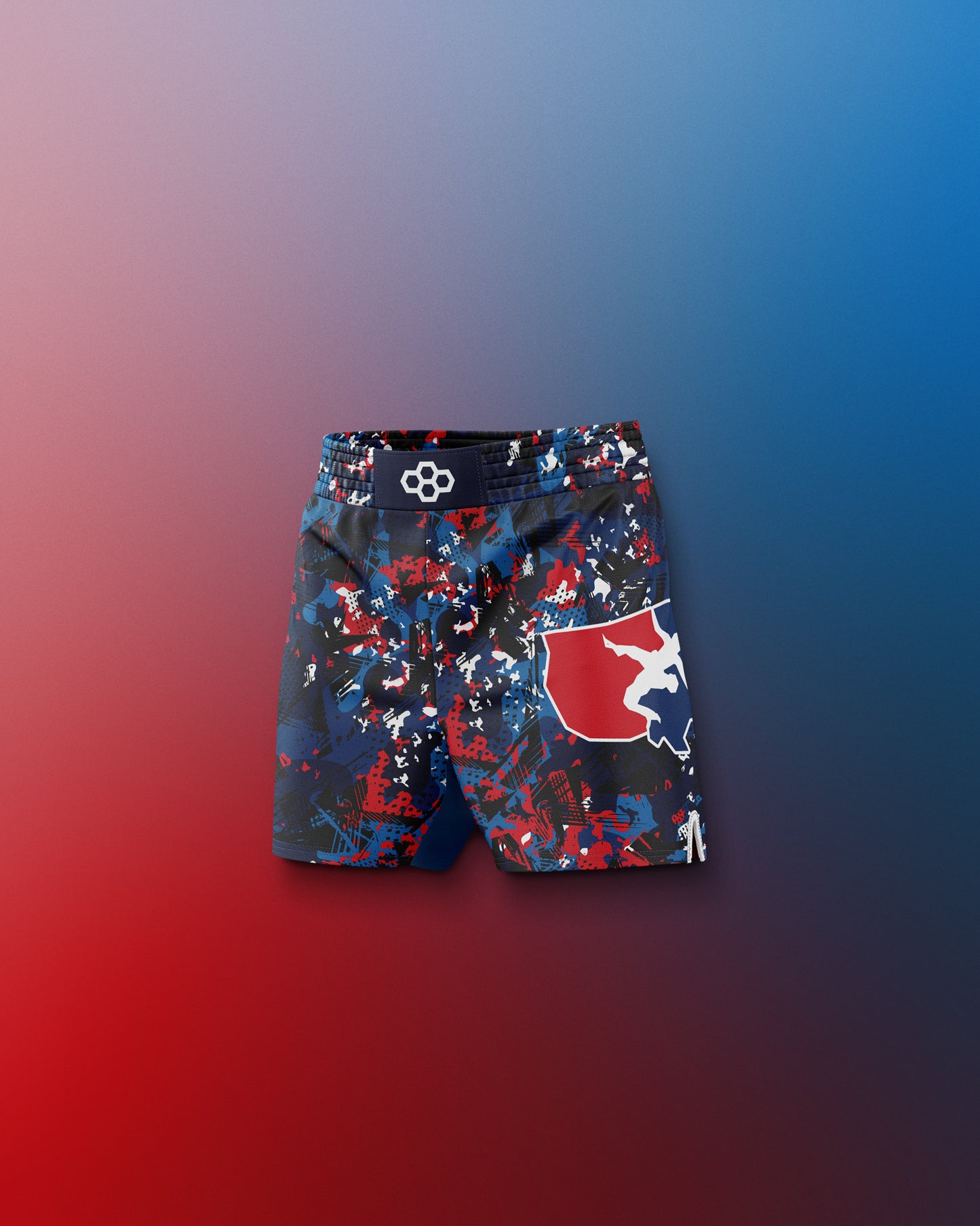 USAW Scatter Icon Youth Sublimated Shorts