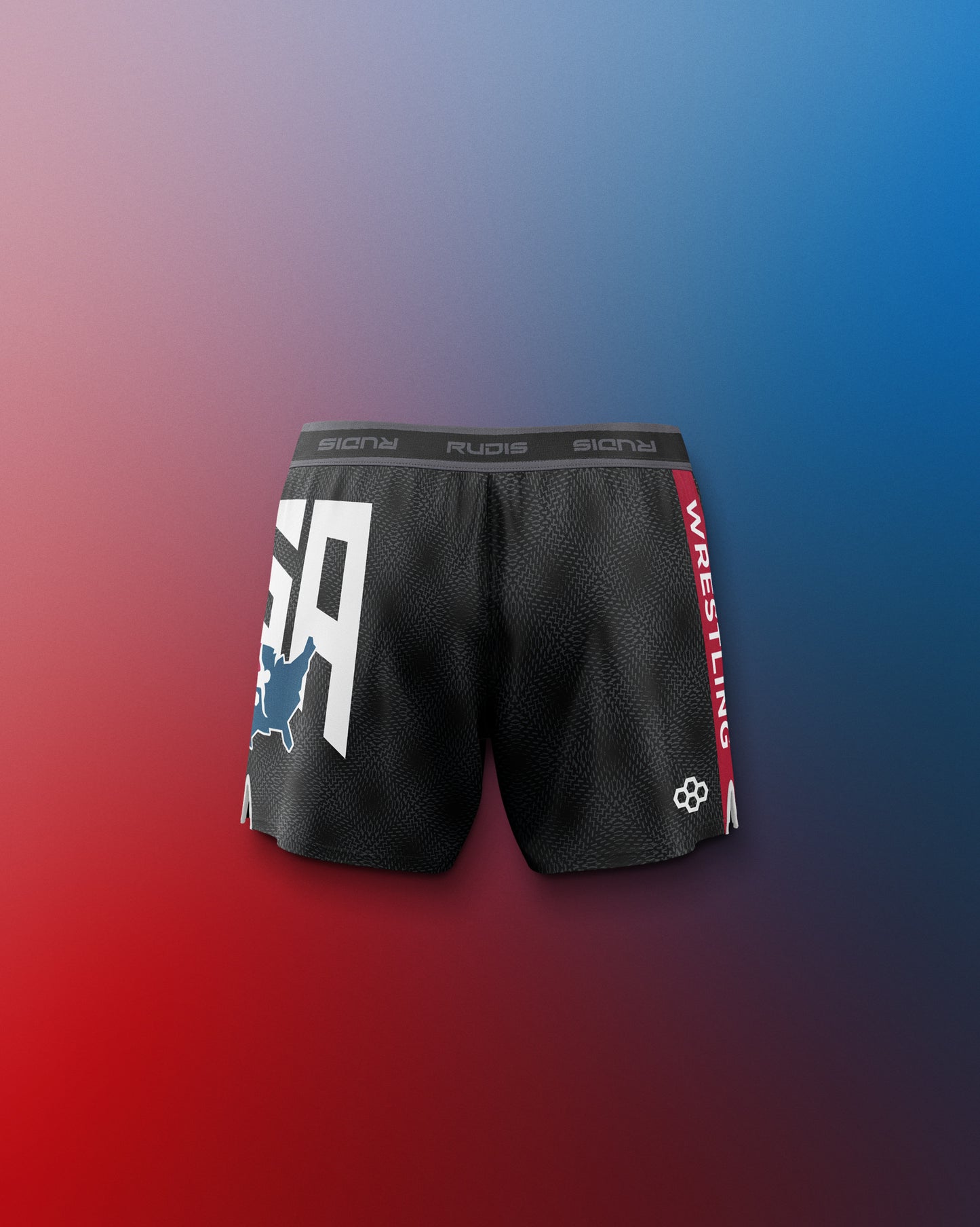 USA Dash Icon Girl's Sublimated Shorts