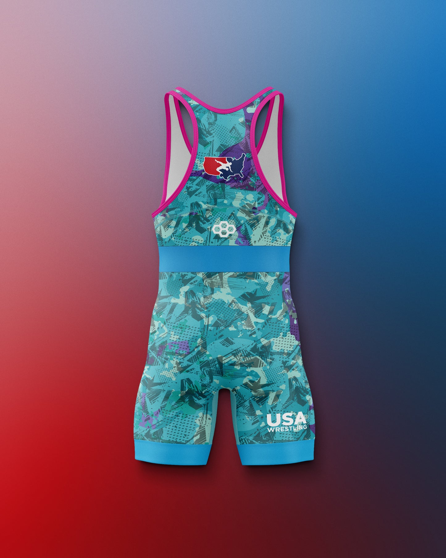 USAW Scatter Icon Boy's 2.0 Elite Singlet
