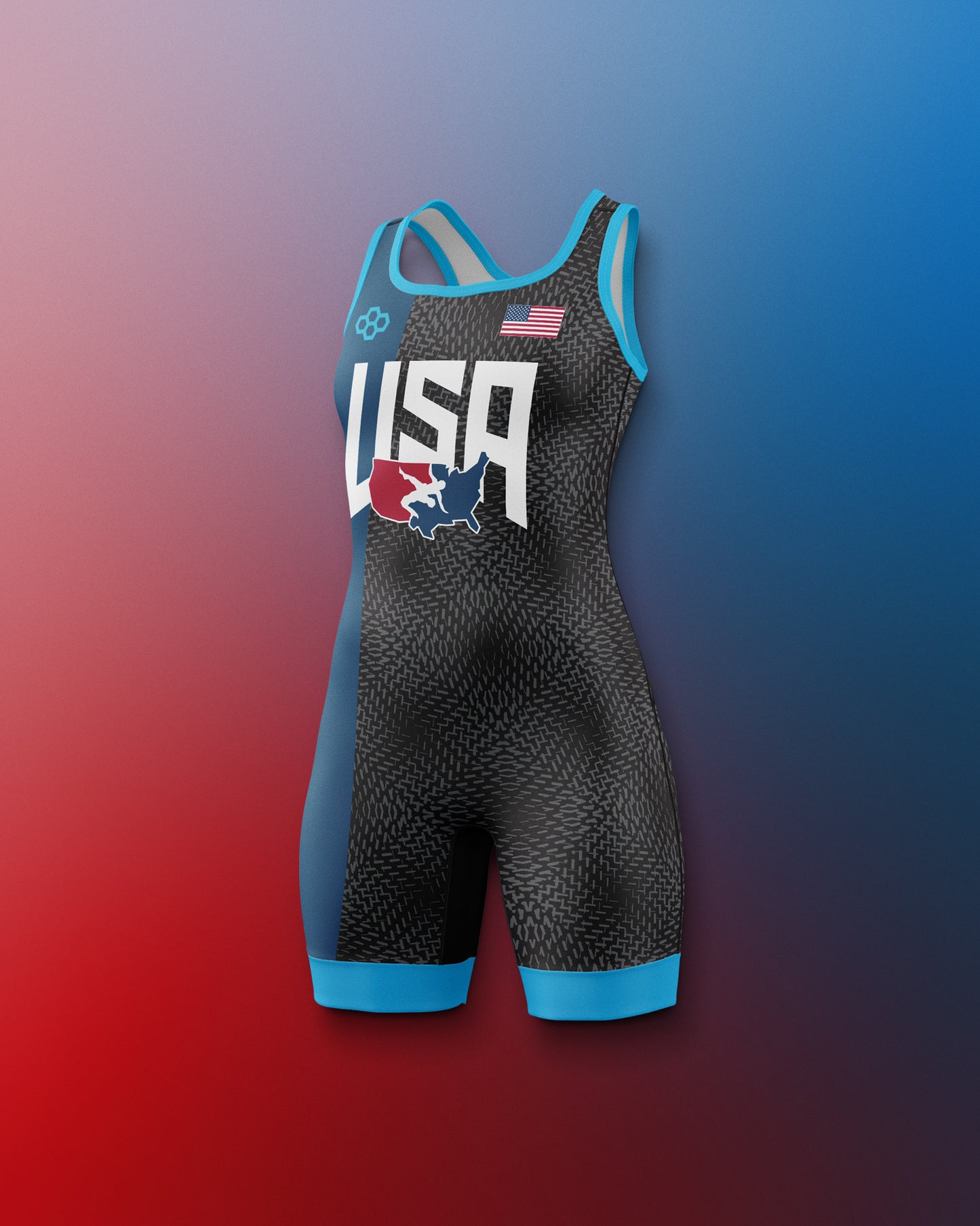 USA Dash Icon Girl's 2.0 Elite Singlet