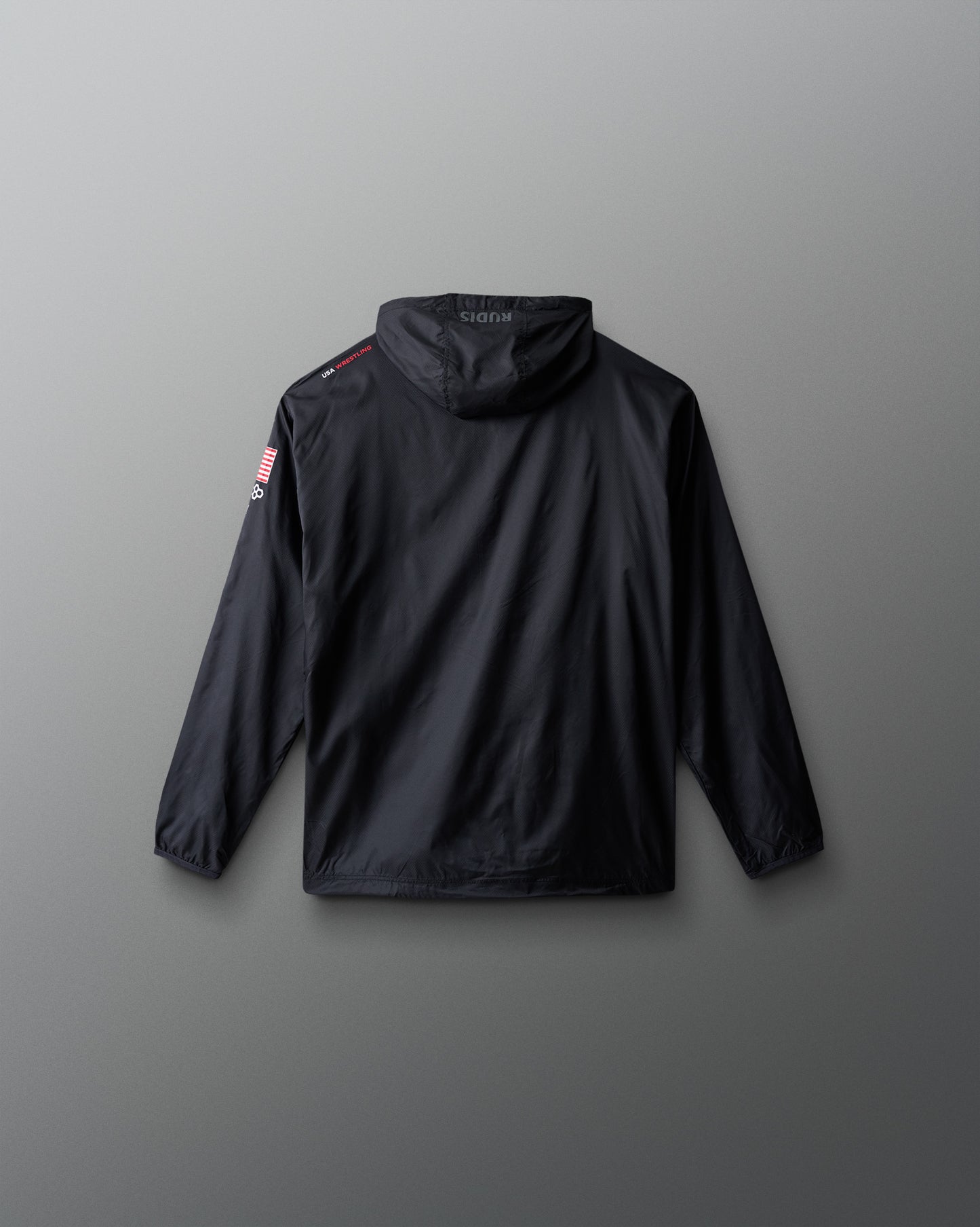 USA Wrestling Motion Youth Windbreaker - Black