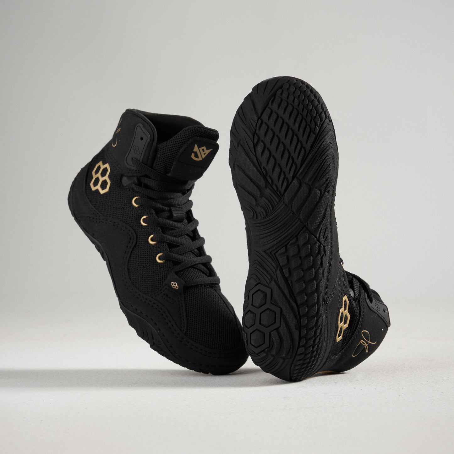 JB1 Youth Wrestling Shoes - ALLISEEISGOLD