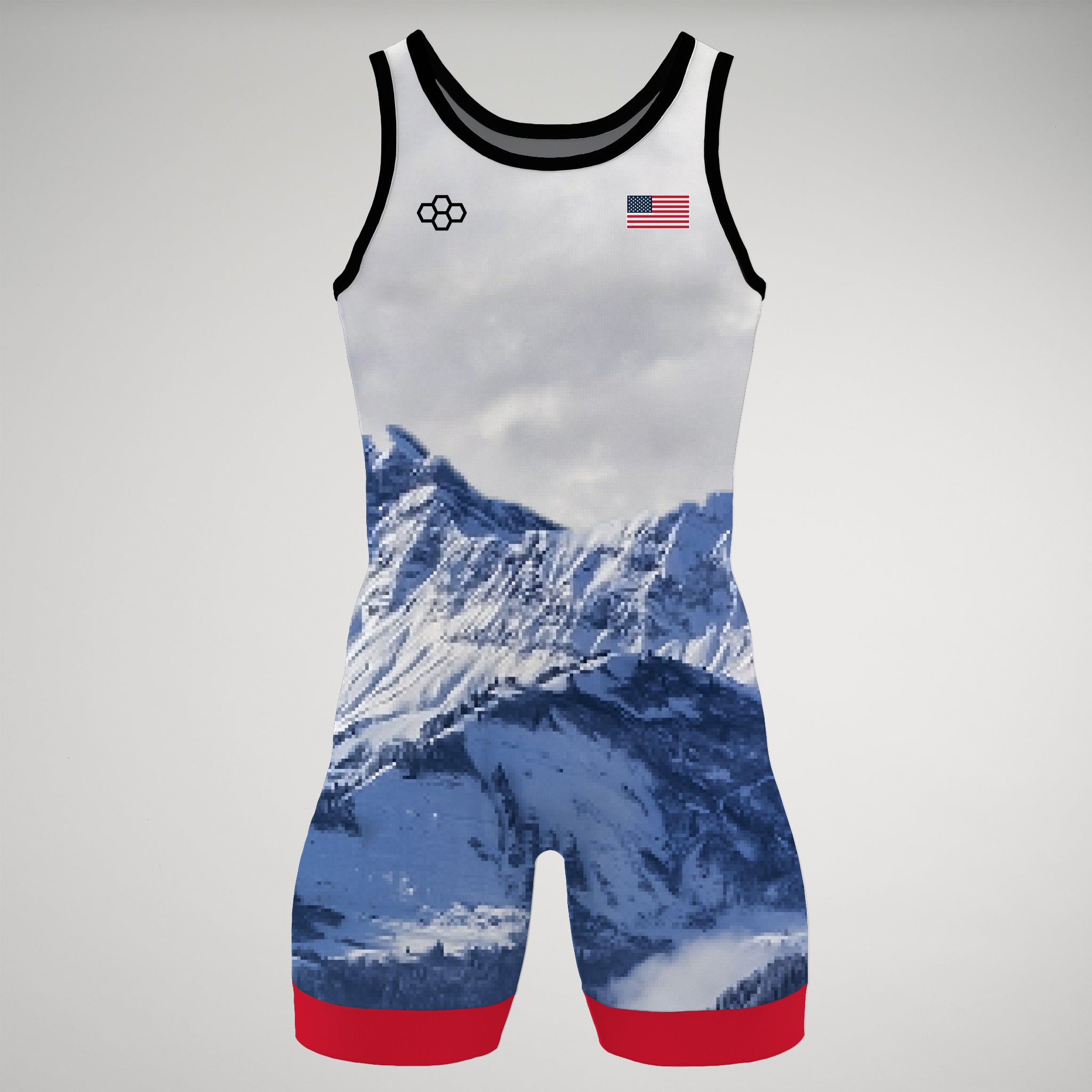 Elite SingletMen'sAvalanche Wrestling RUDIS