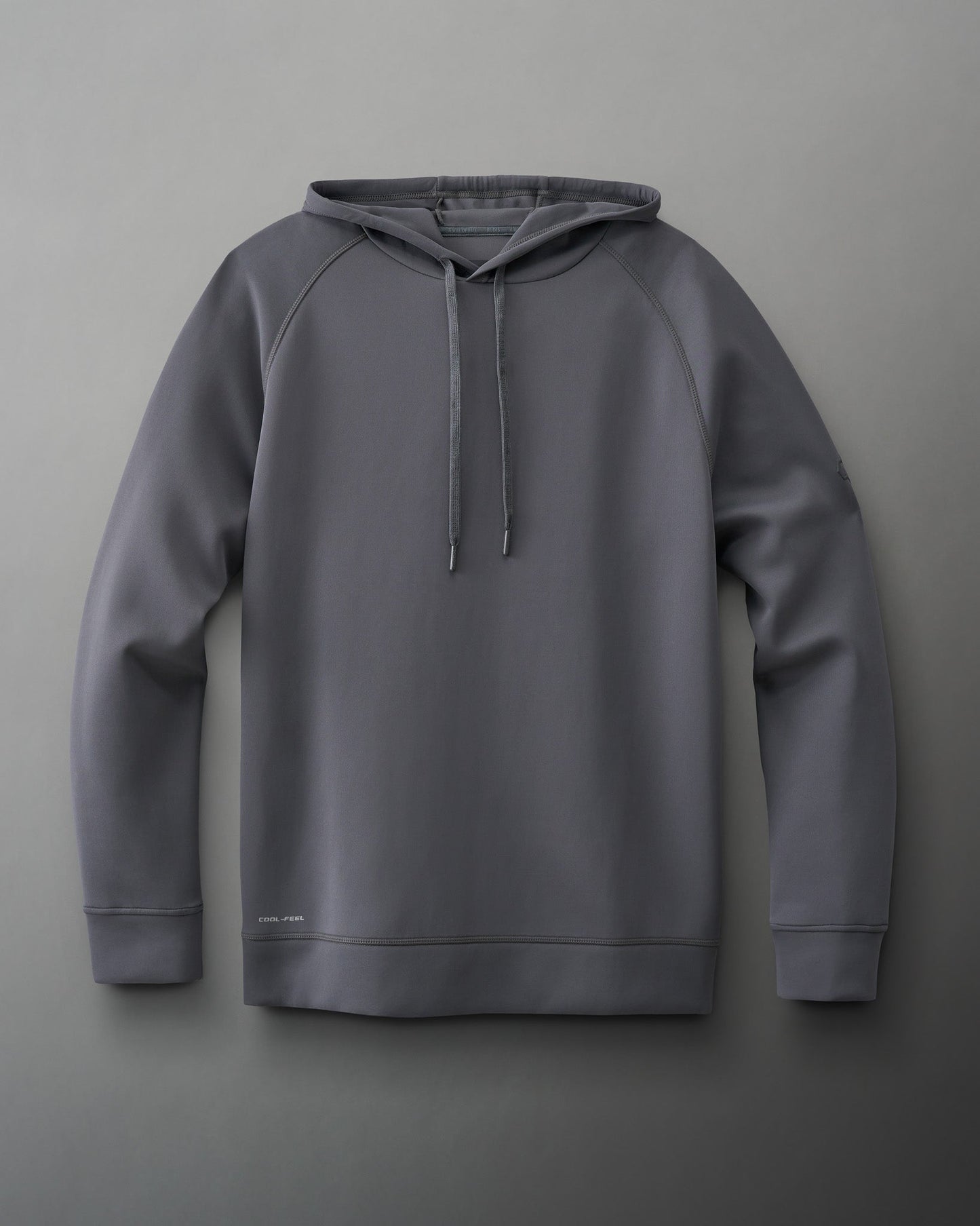 Sweat à capuche RUDIS COOL-FEEL - Carbone