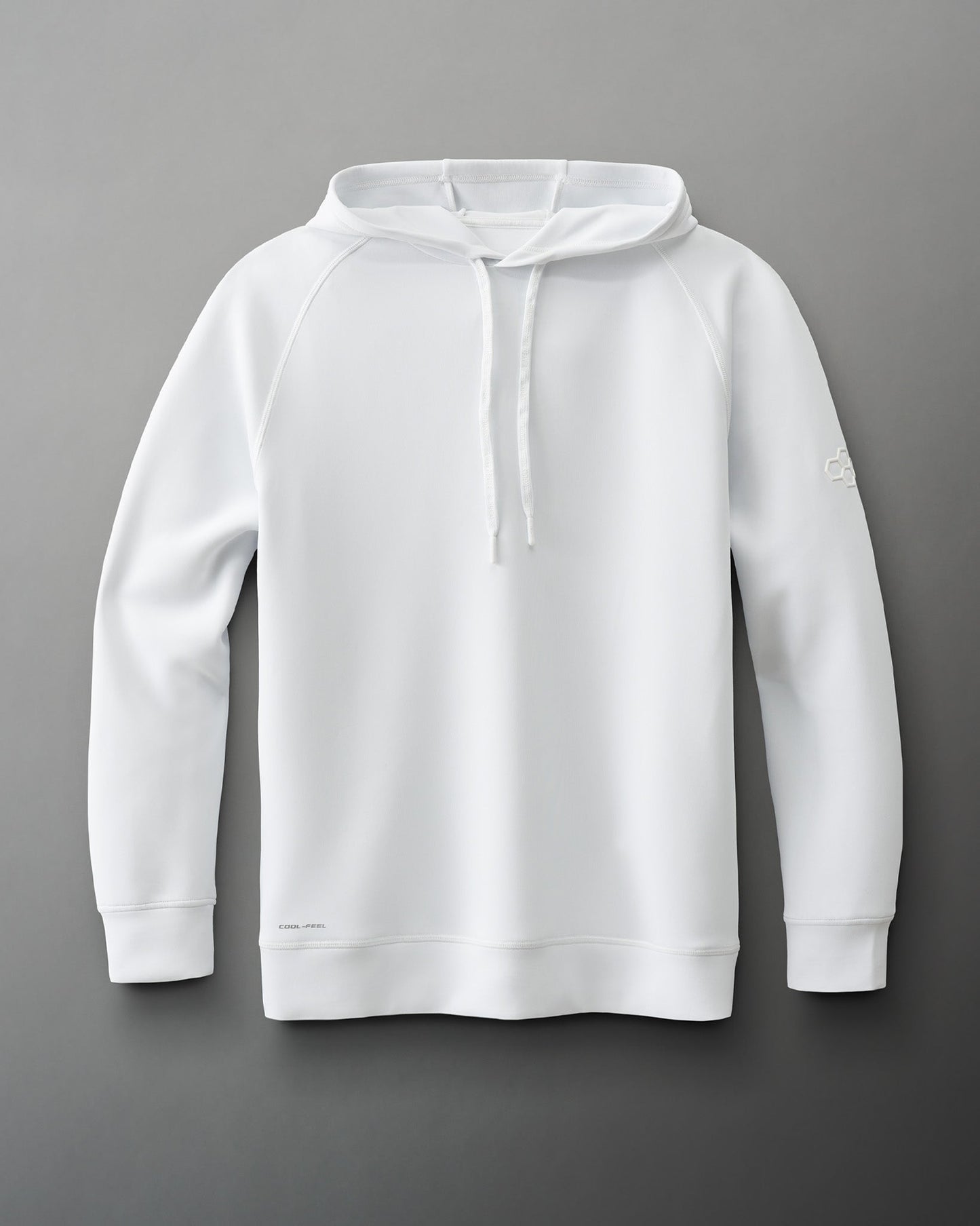 Sweat à capuche RUDIS COOL-FEEL - Blanc