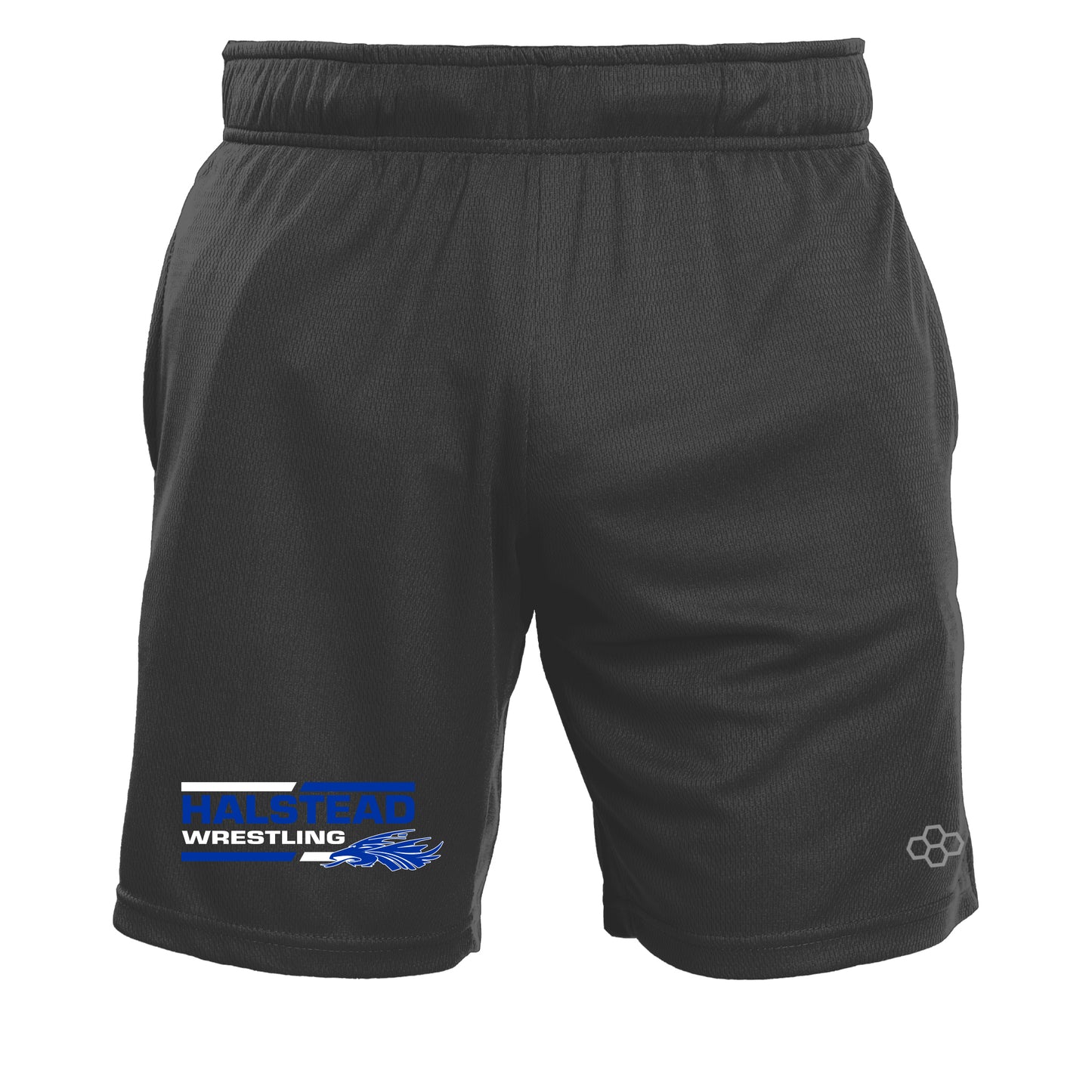 8" Mesh Shorts-Unisex--Halstead Wrestling Team Store