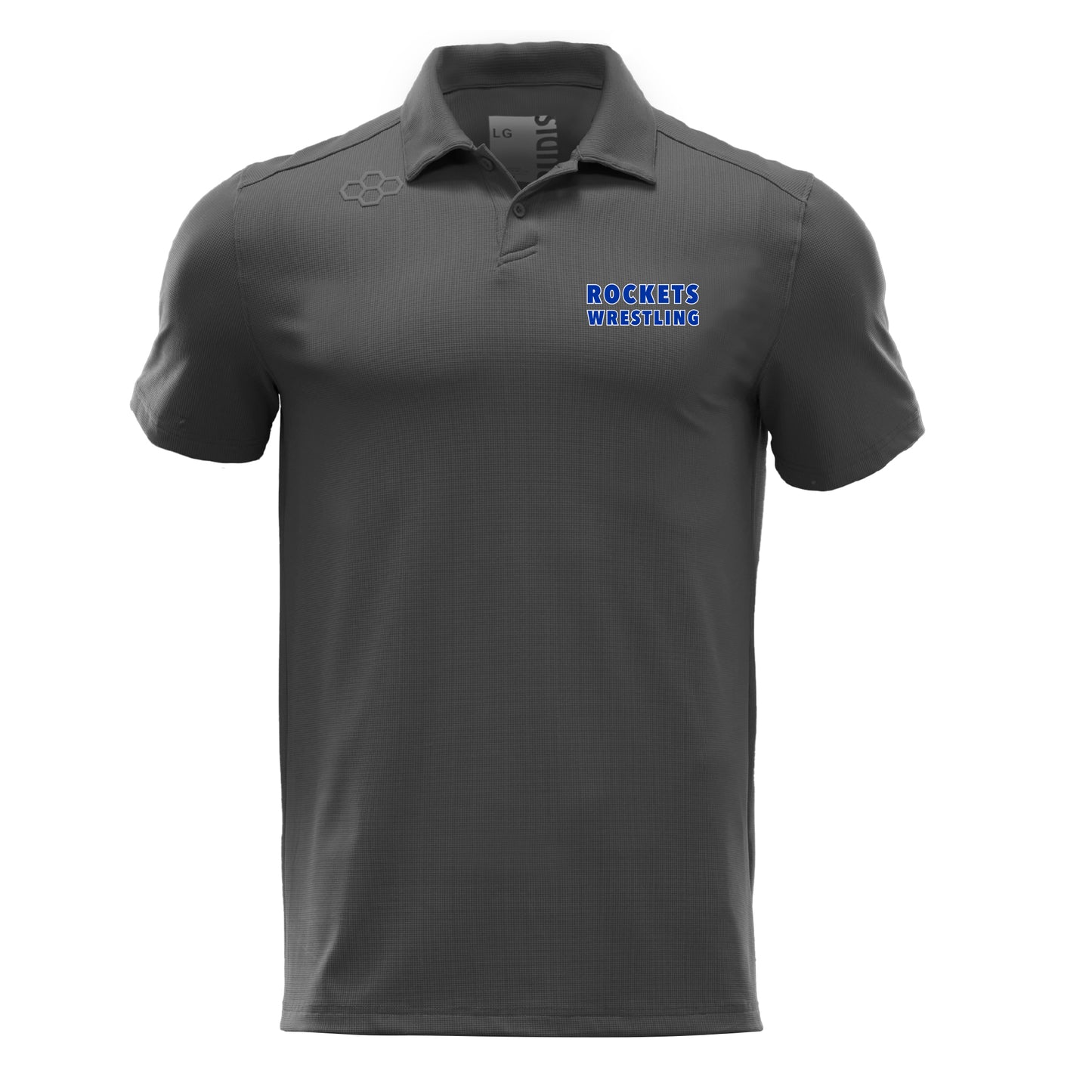Go-To Polo-Men's--Limestone Wrestling Club Online Team Store