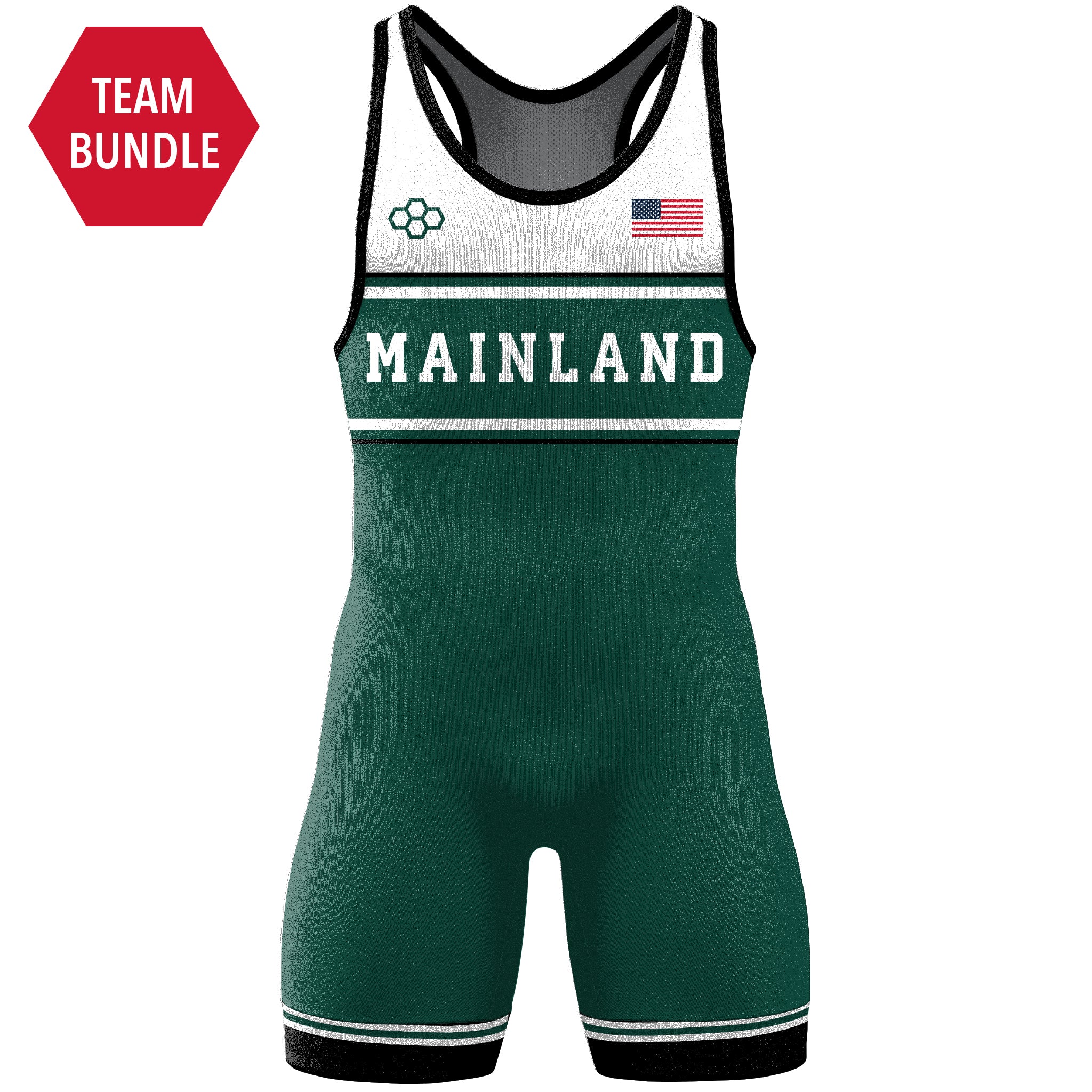Elite SingletMen'sMainland Jr. Wrestling Club Team Store RUDIS