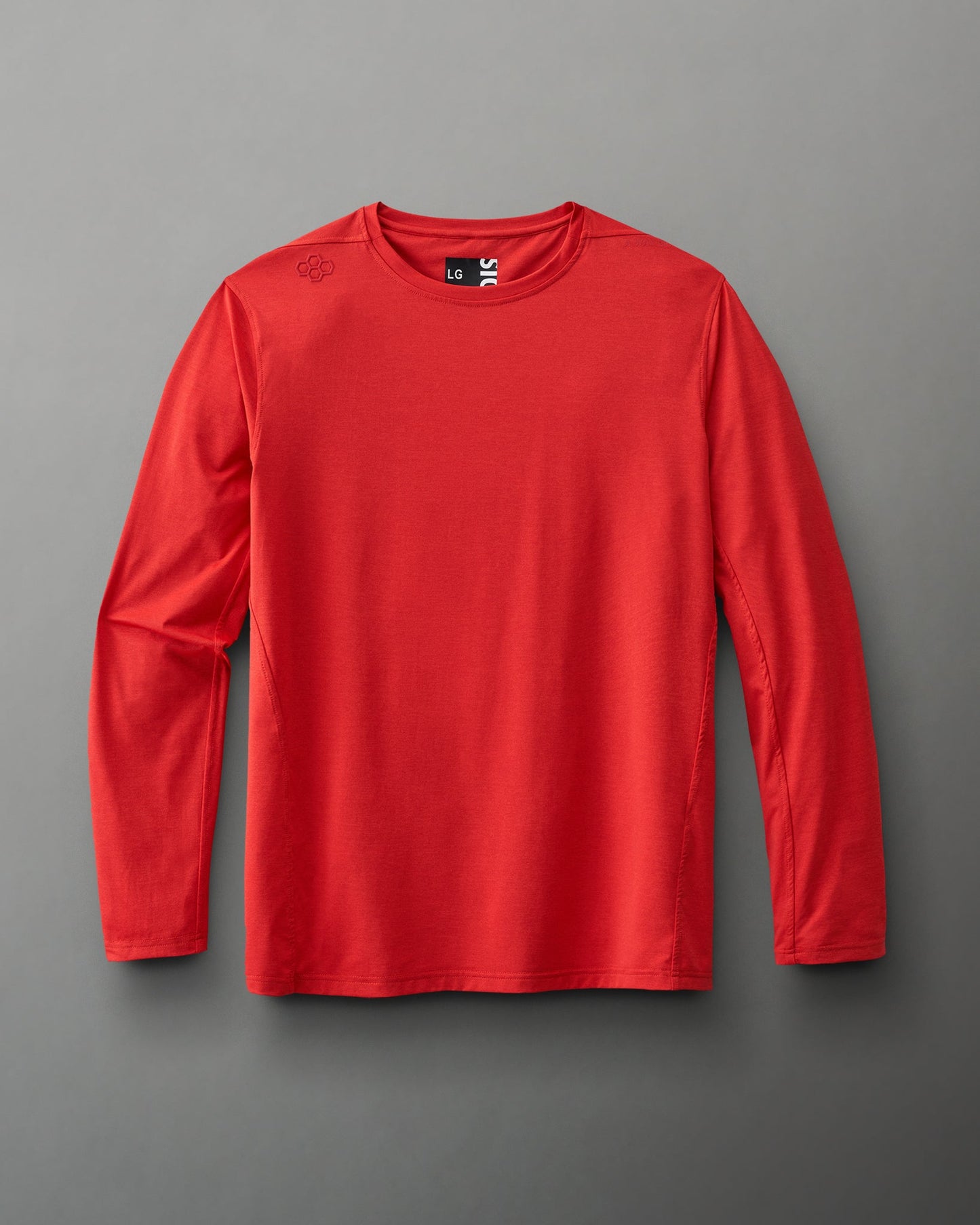 T-shirt à manches longues RUDIS Performance - Rouge